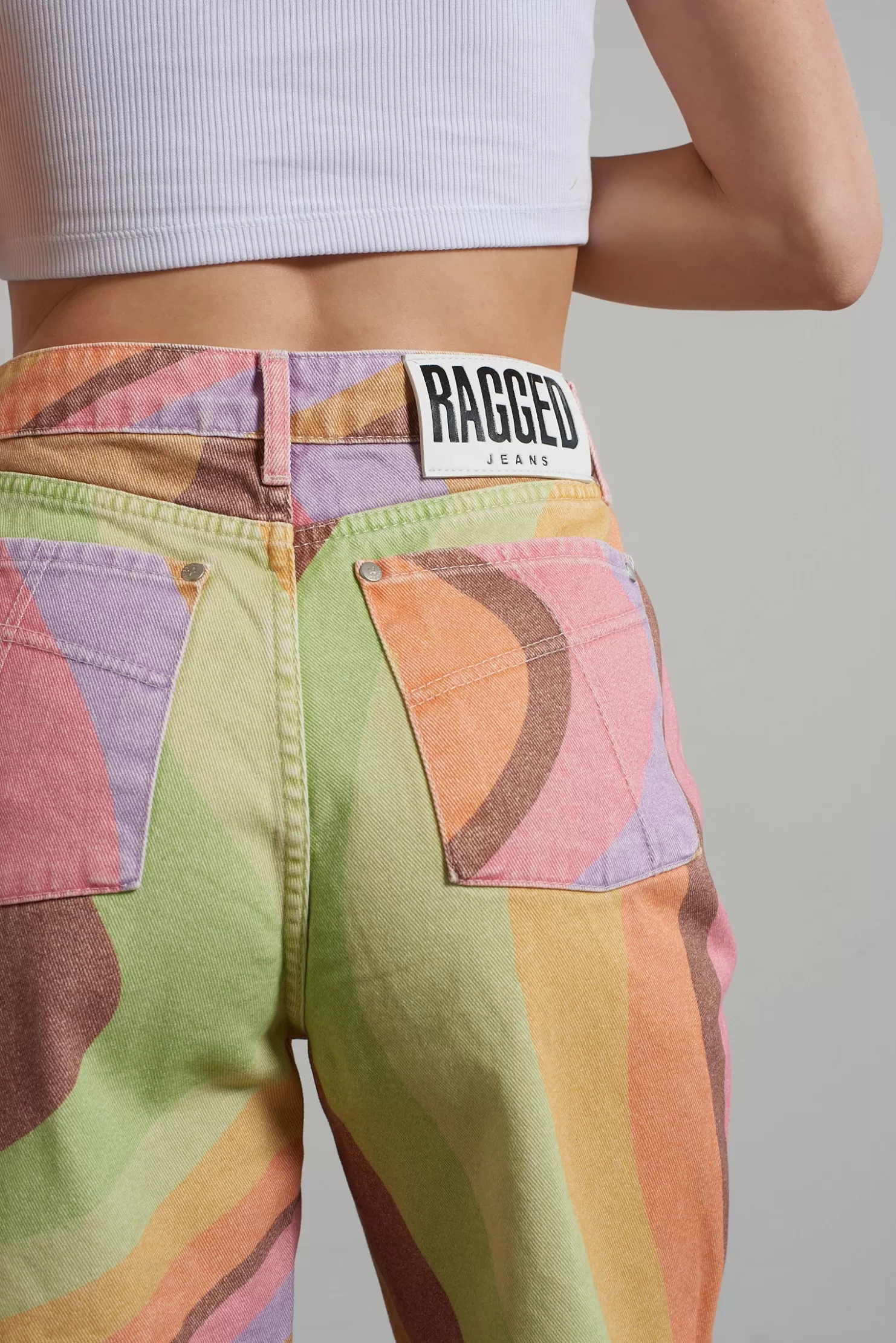 The Ragged Priest Acid Denim Short-Women Skirts & Shorts