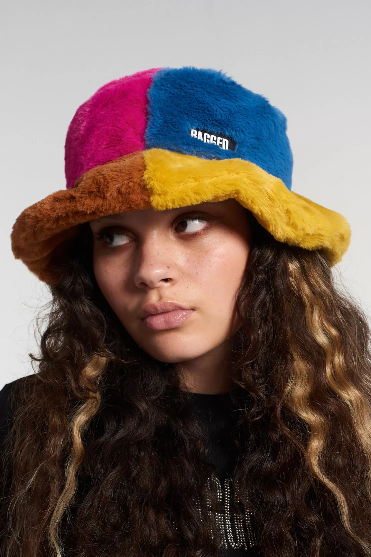 The Ragged Priest Airhead Fur Bucket Hat-Women Accessories