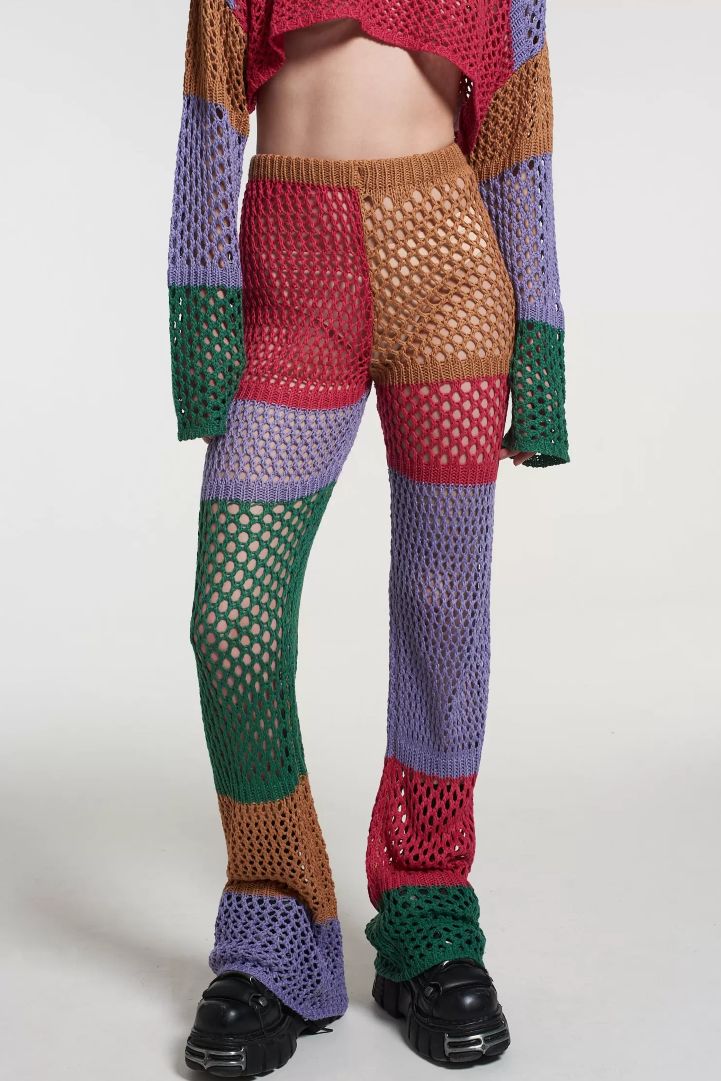 The Ragged Priest Atom Knit Pant-Women Trousers