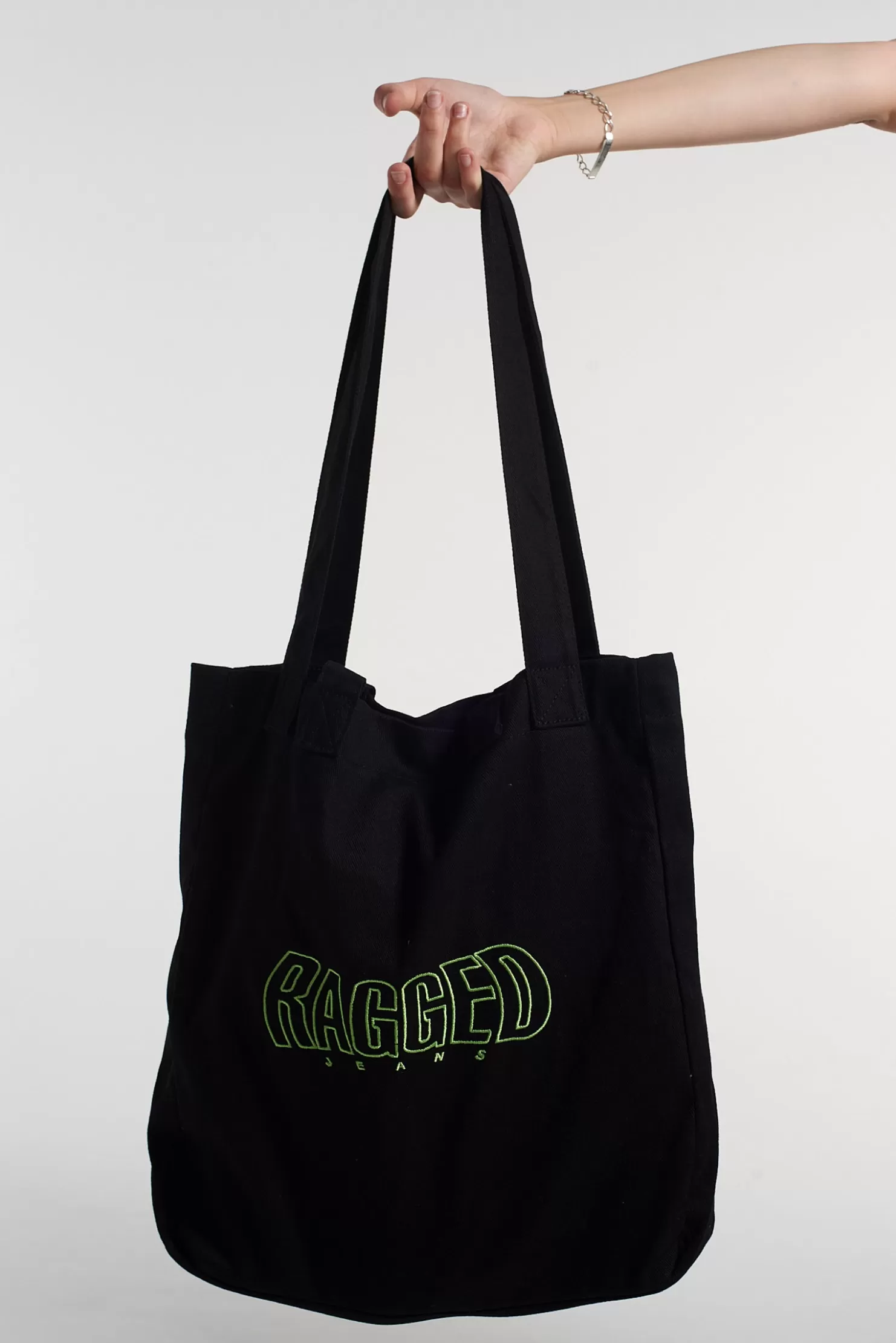The Ragged Priest Black Doom Tote Bag-Women Accessories