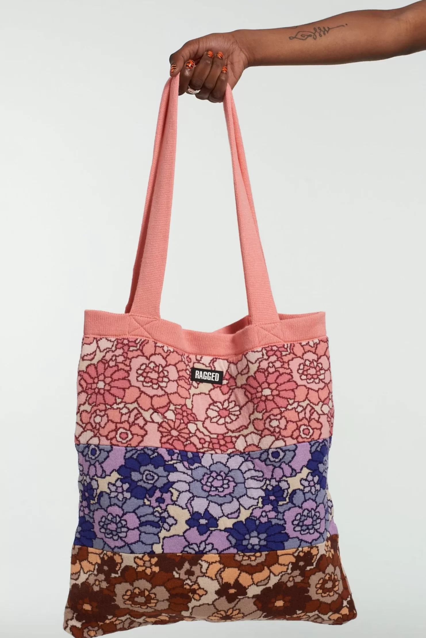 The Ragged Priest Bloom Tote Bag-Women Accessories