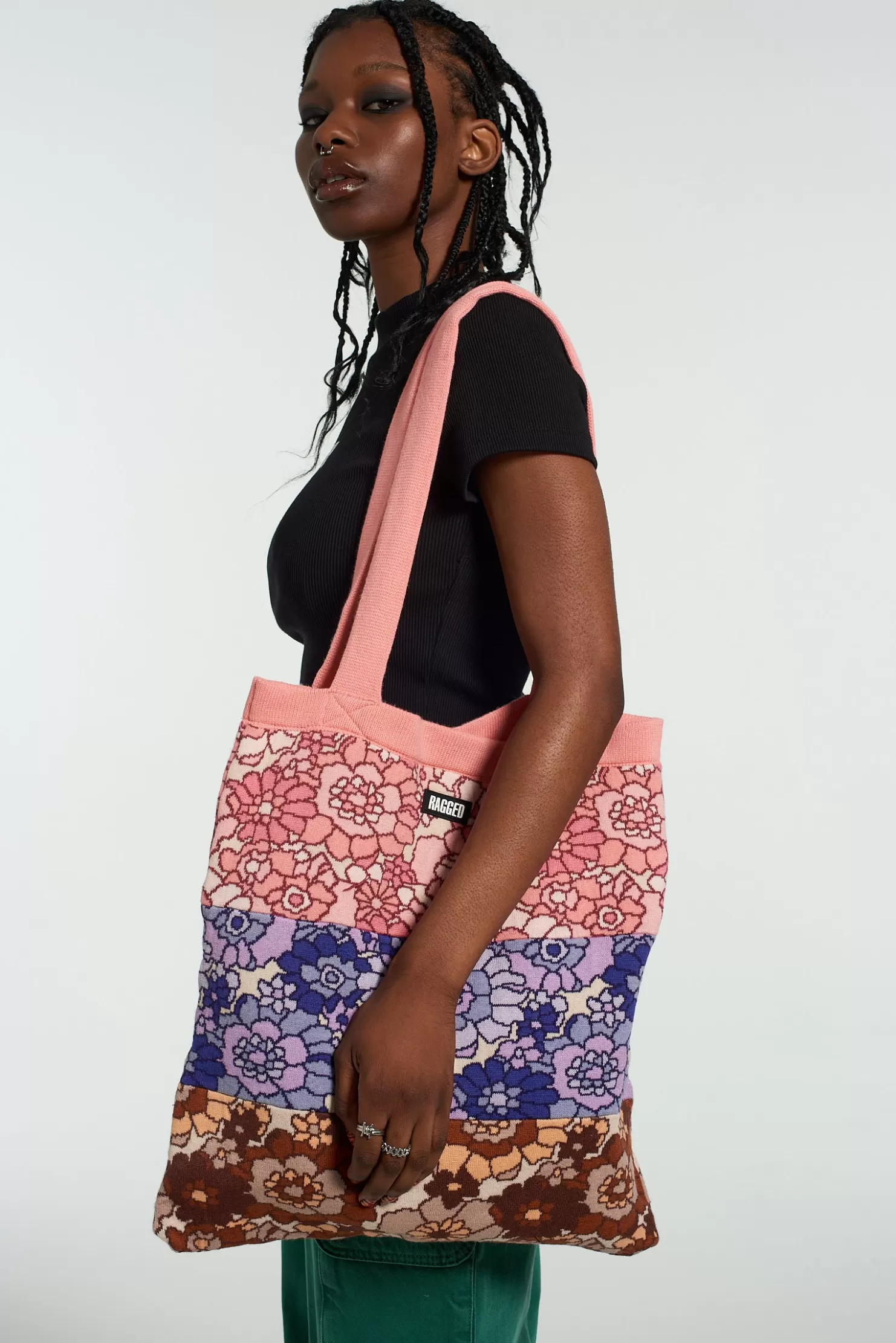 The Ragged Priest Bloom Tote Bag-Women Accessories