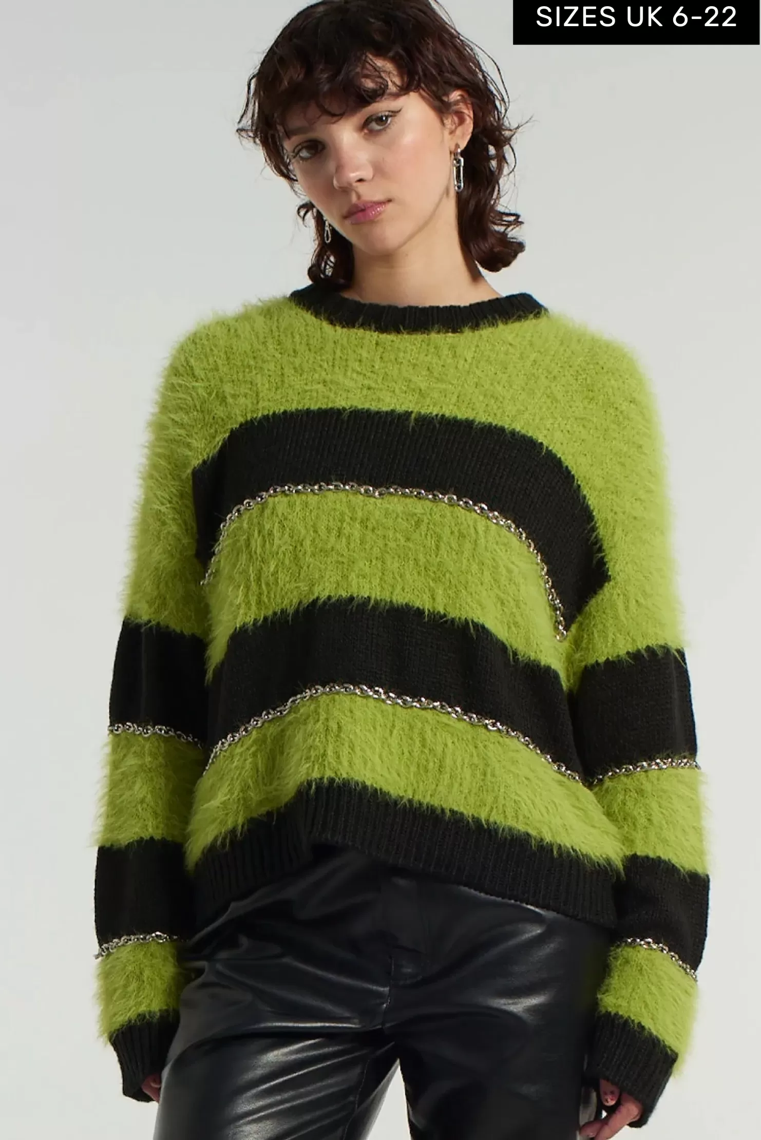 The Ragged Priest Bondage Knit Jumper-Women Knitwear & Sweats