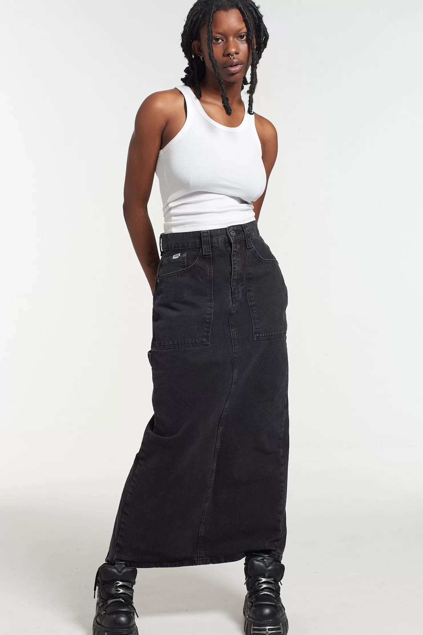 The Ragged Priest Carpenter Maxi Skirt - -Women Skirts & Shorts