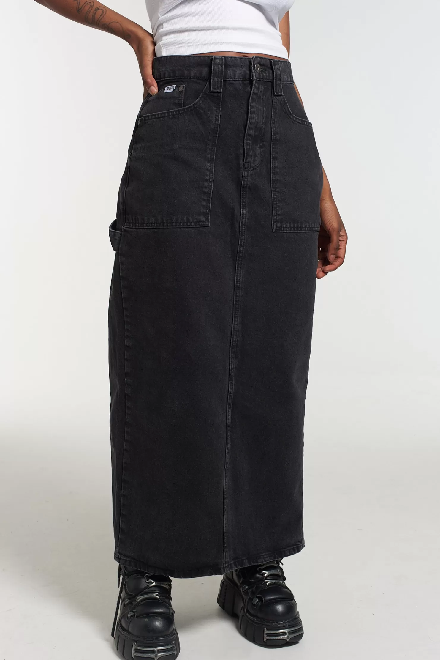 The Ragged Priest Carpenter Maxi Skirt - -Women Skirts & Shorts