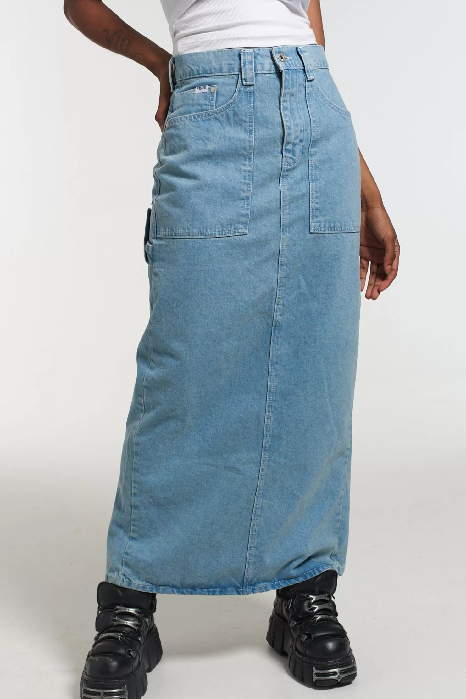The Ragged Priest Carpenter Maxi Skirt - -Women Skirts & Shorts