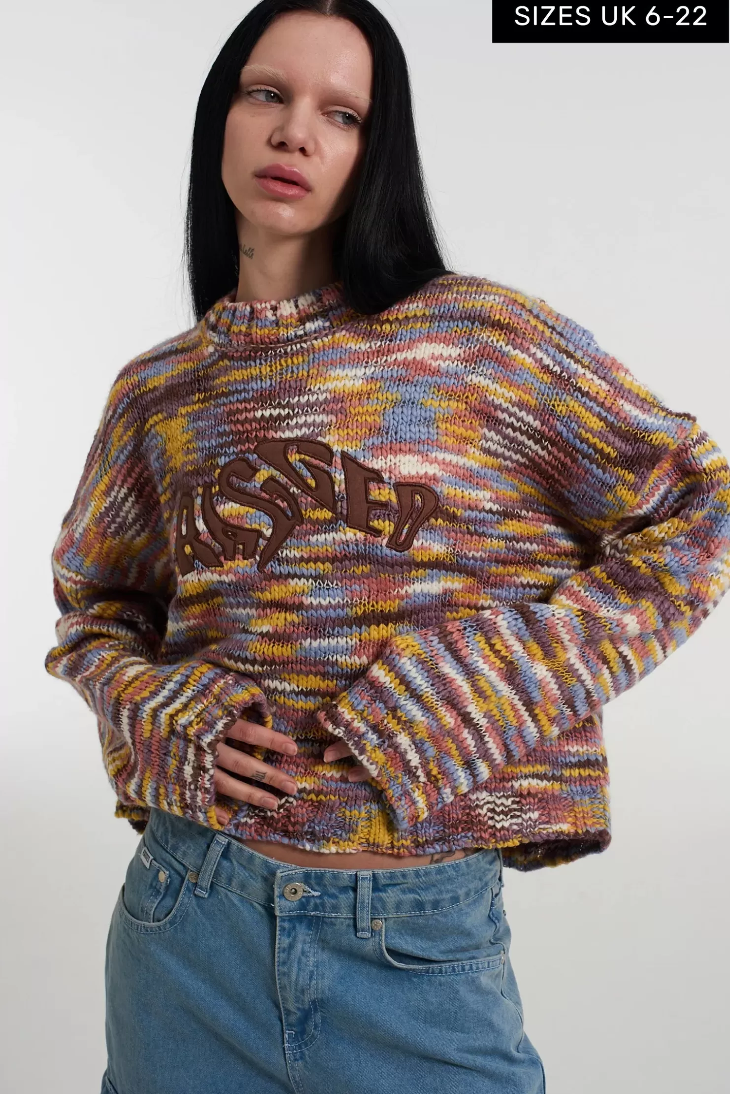 The Ragged Priest Chunky Jumble Knit-Women Knitwear & Sweats