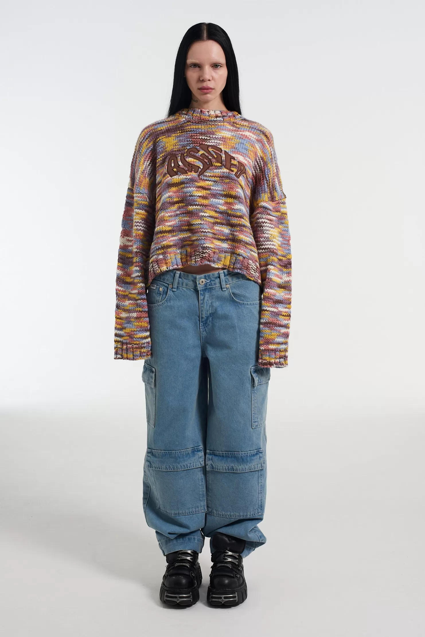 The Ragged Priest Chunky Jumble Knit-Women Knitwear & Sweats