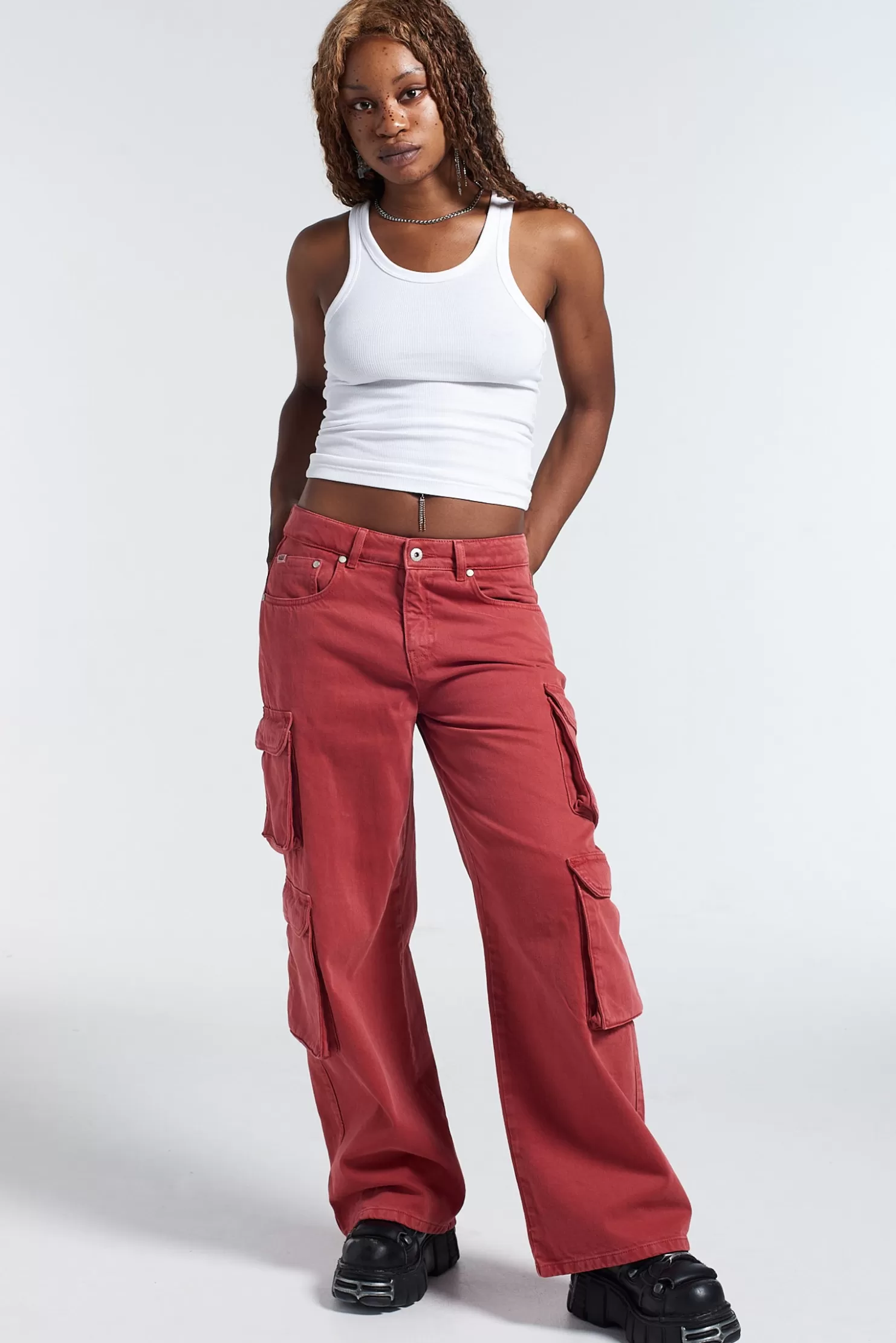 The Ragged Priest Combat Release Jean - -Women Jeans