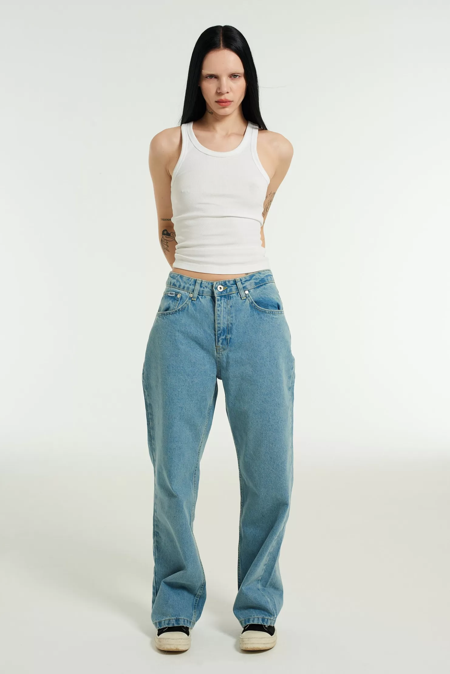 The Ragged Priest Dad Jean - -Women Jeans