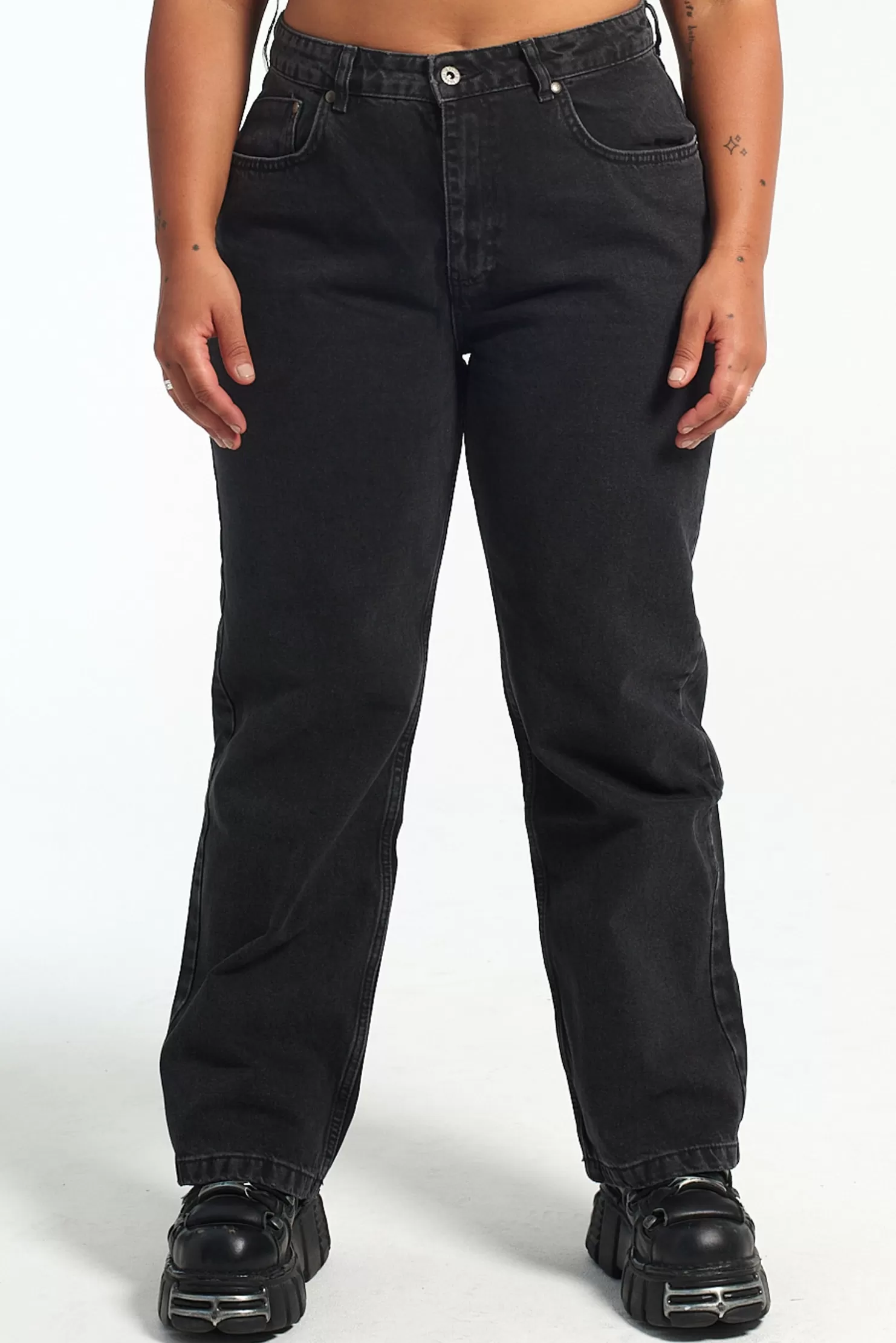 The Ragged Priest Dad Jean - -Women Jeans