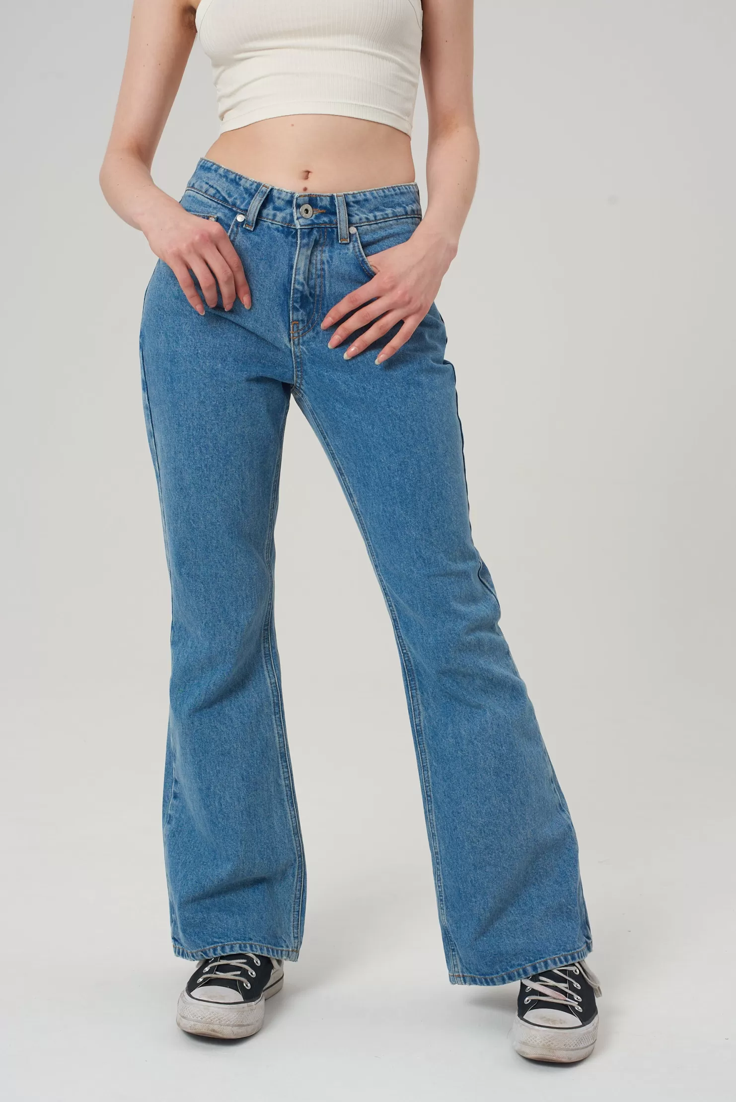 The Ragged Priest Dakota Jean Light Blue-Women Jeans