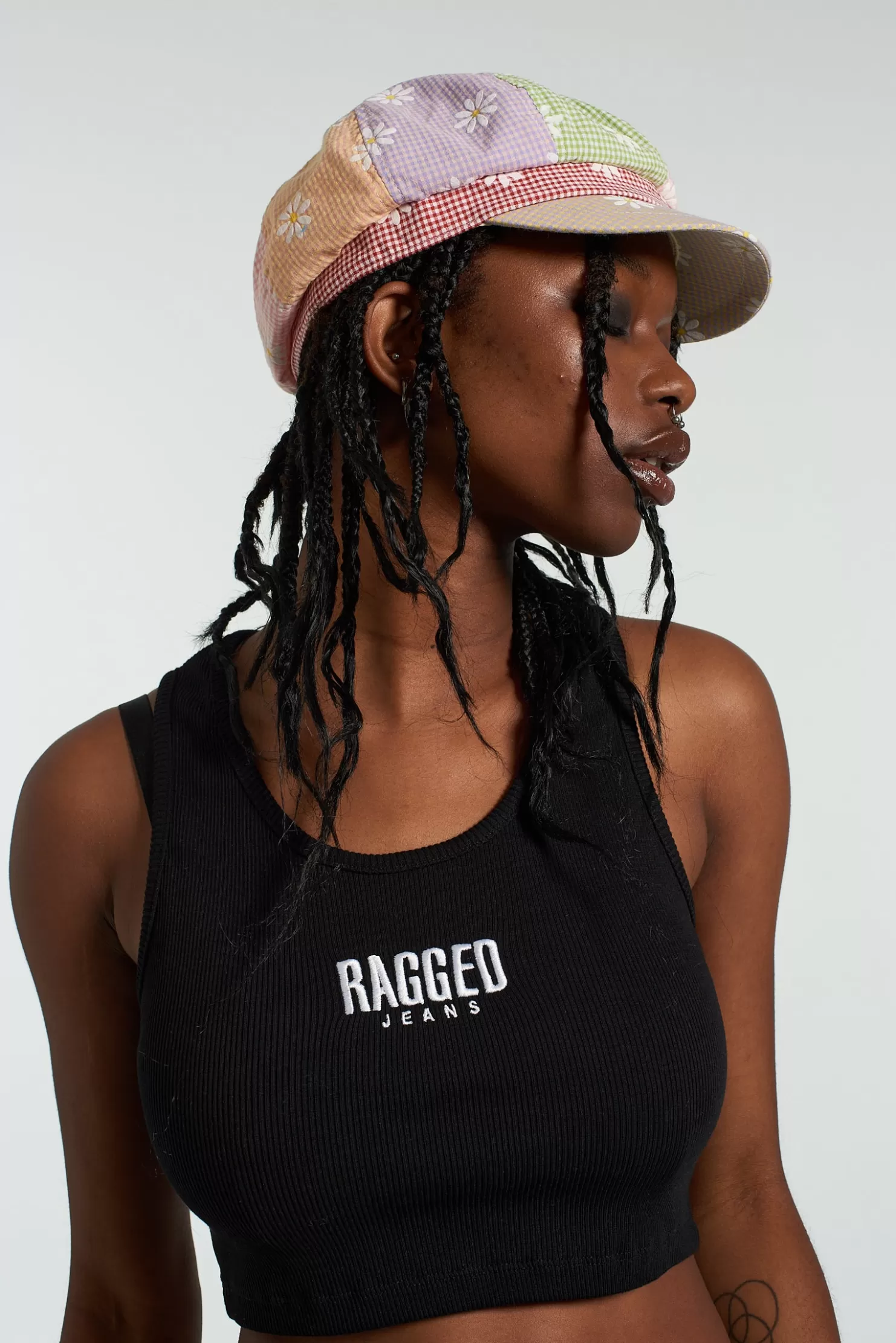 The Ragged Priest Flower Child Bakerboy Hat-Women Accessories