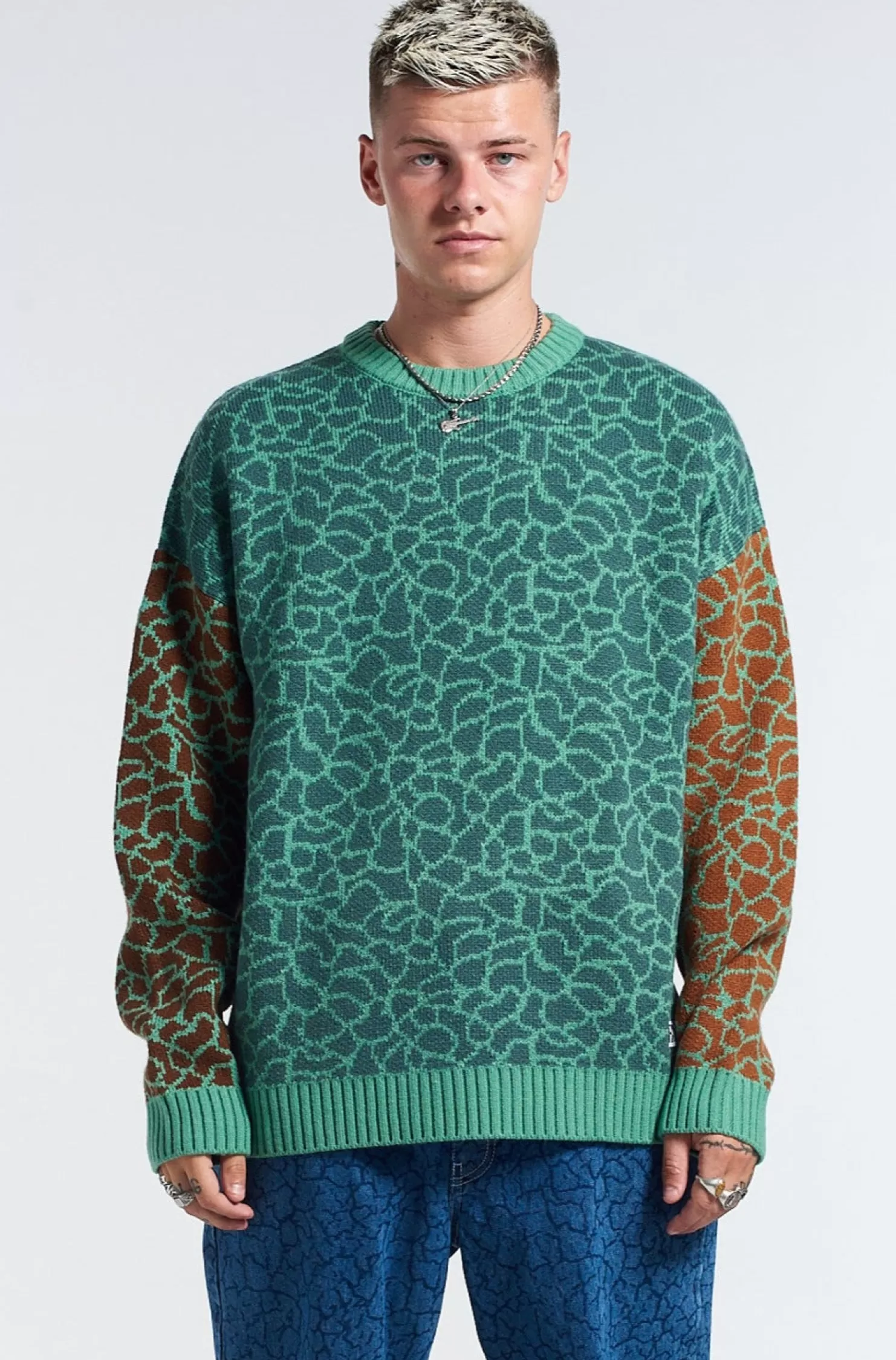 The Ragged Priest Fracture Knit-Men Knitwear, Sweatshirts & Hoodies