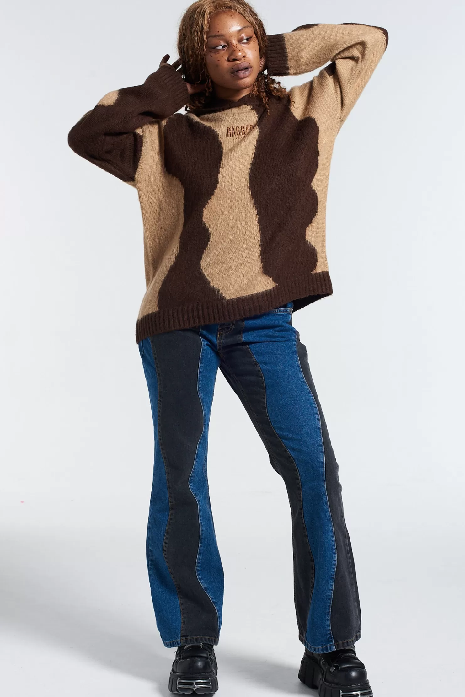 The Ragged Priest Frenzy Hoodie-Women Knitwear & Sweats