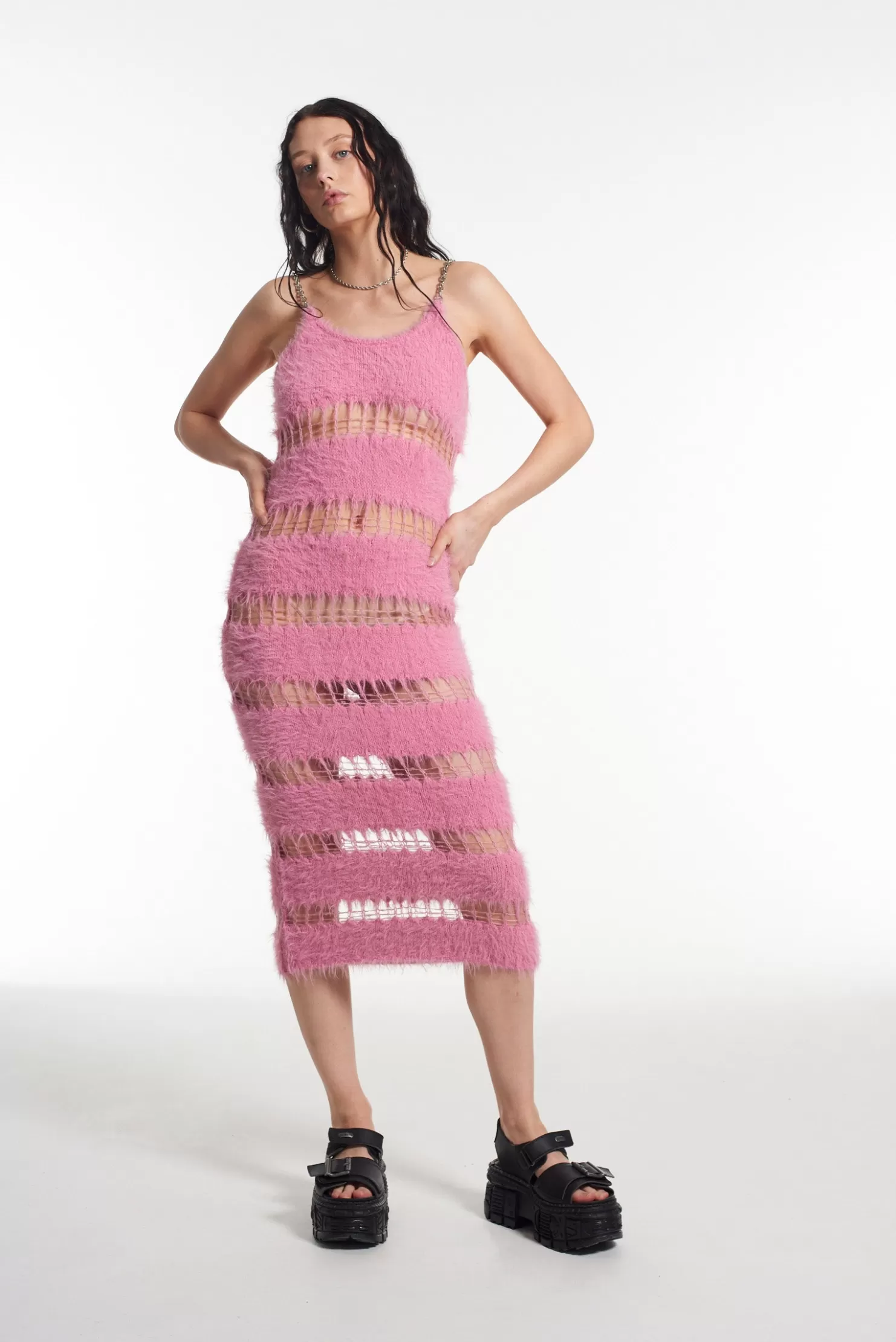 The Ragged Priest Hard Candy Maxi Dress-Women Dresses