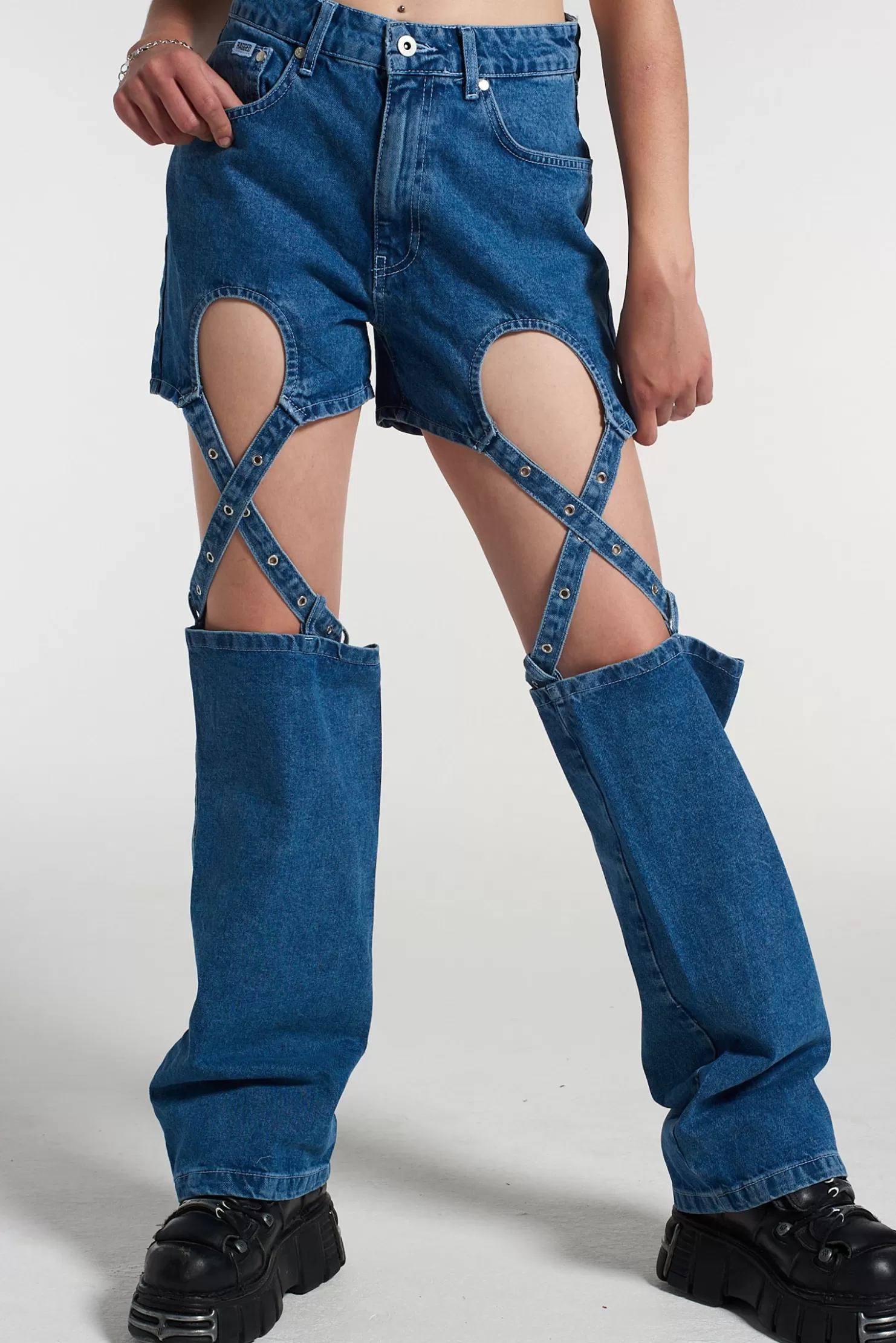 The Ragged Priest Higher Dad Jean-Women Jeans