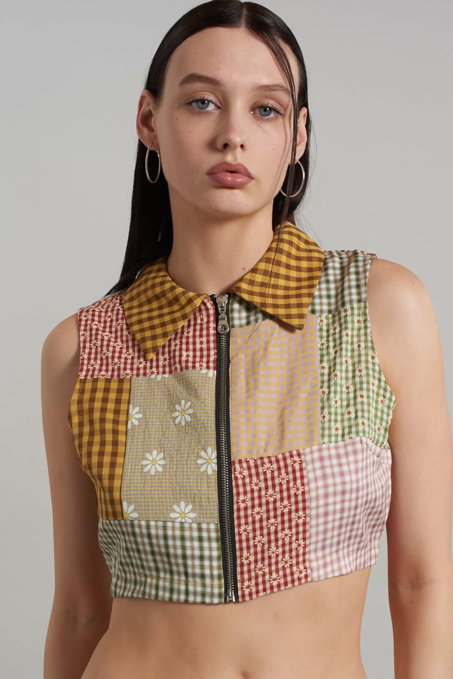 The Ragged Priest Jessie Cropped Shirt-Women T-Shirts & Tops