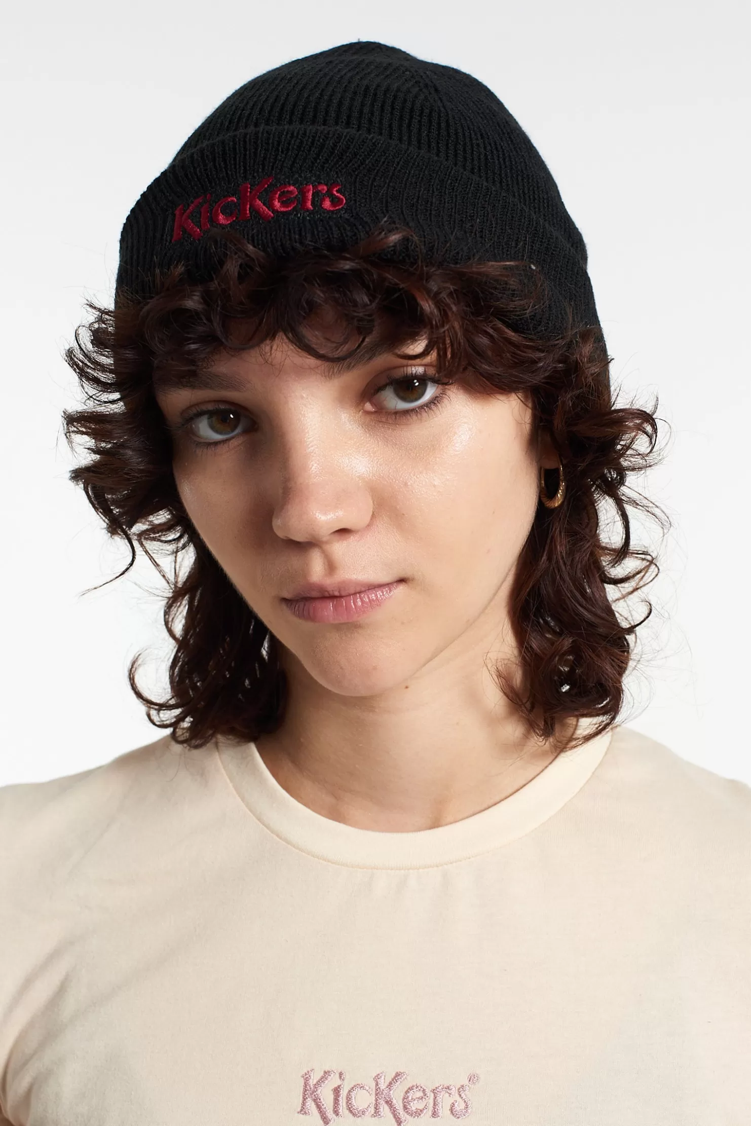 The Ragged Priest Kickers Classics Black Beanie-Men Accessories