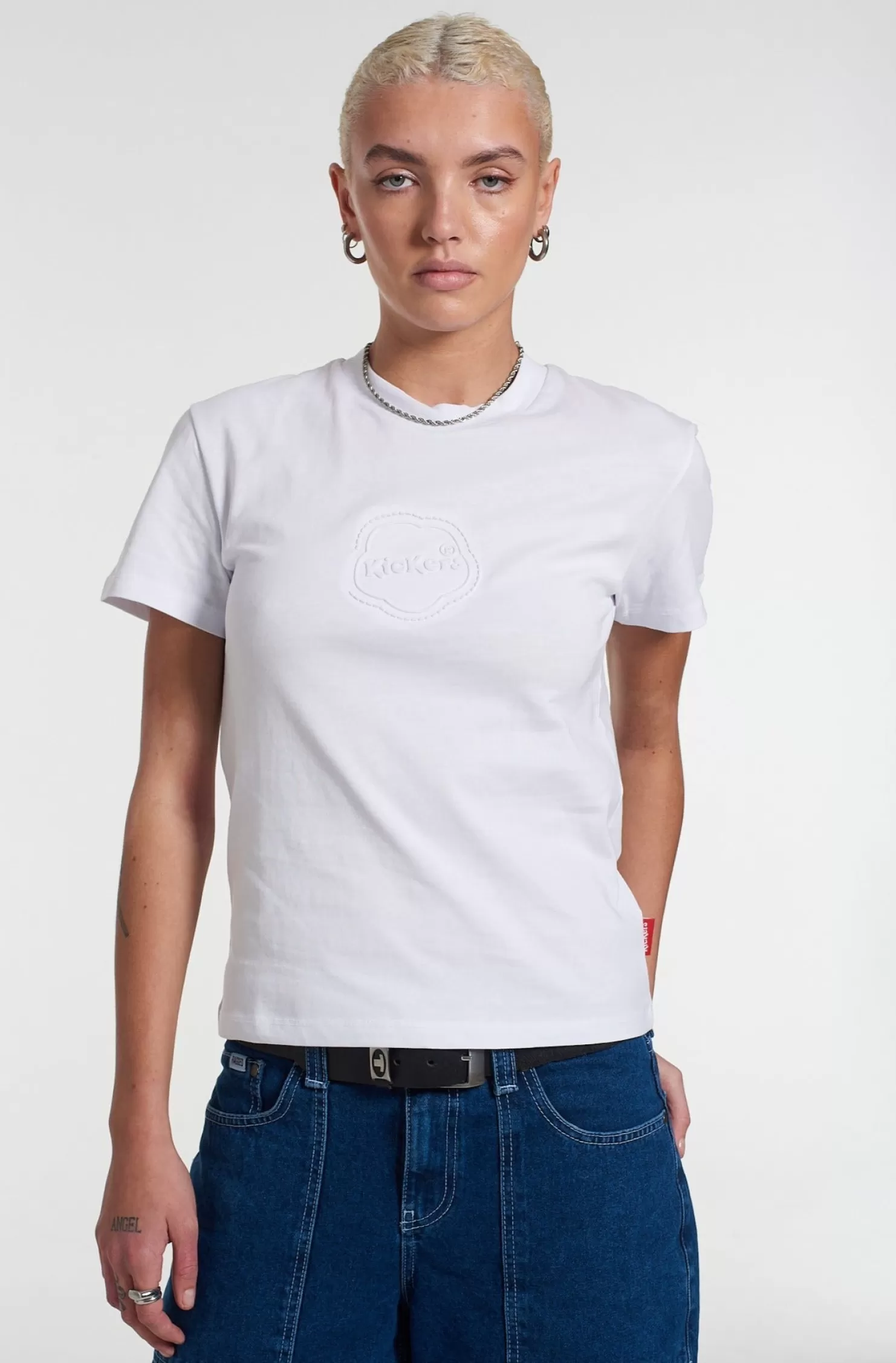 The Ragged Priest Kickers Classics Boy Tee With Logo-Women T-Shirts & Tops