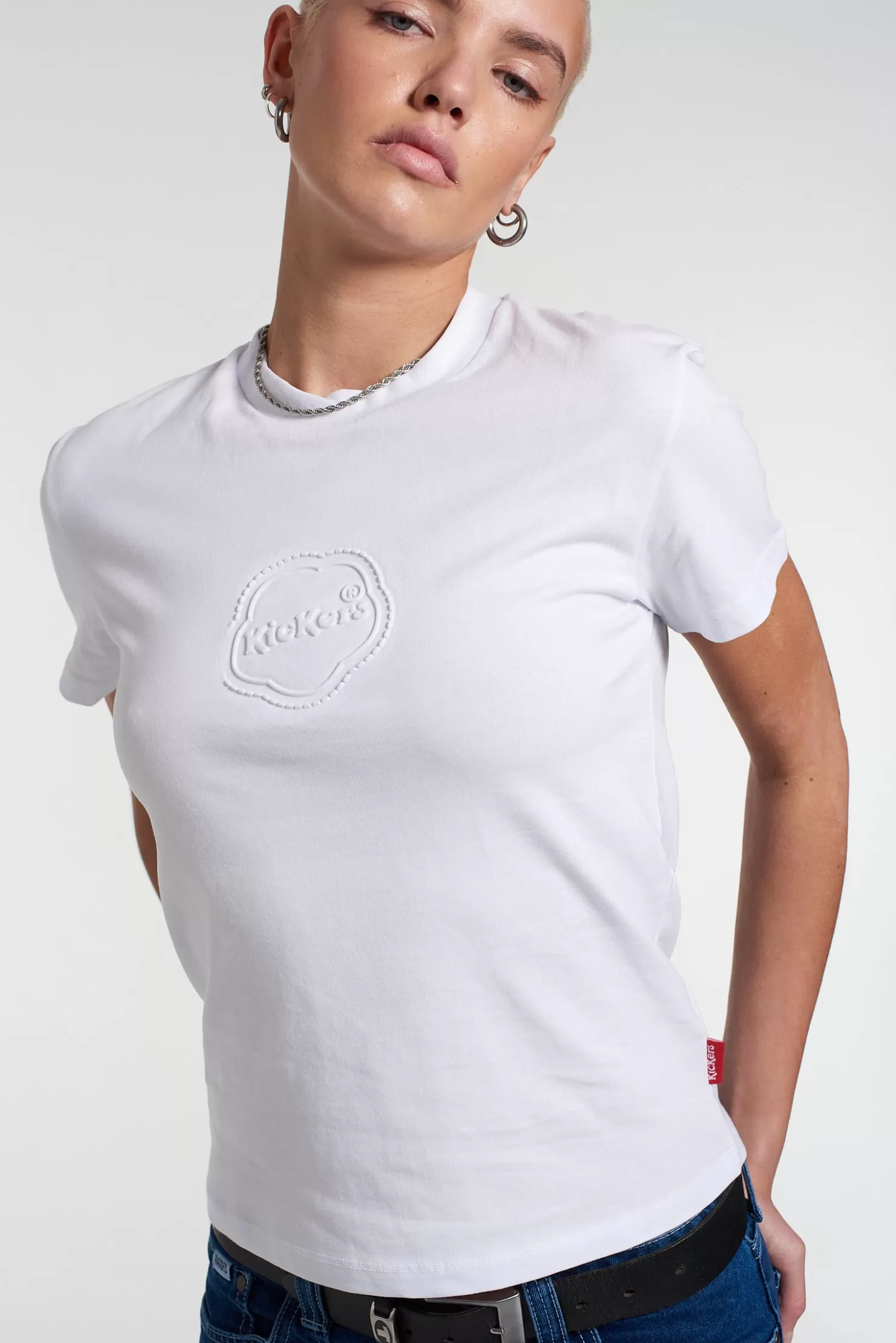 The Ragged Priest Kickers Classics Boy Tee With Logo-Women T-Shirts & Tops