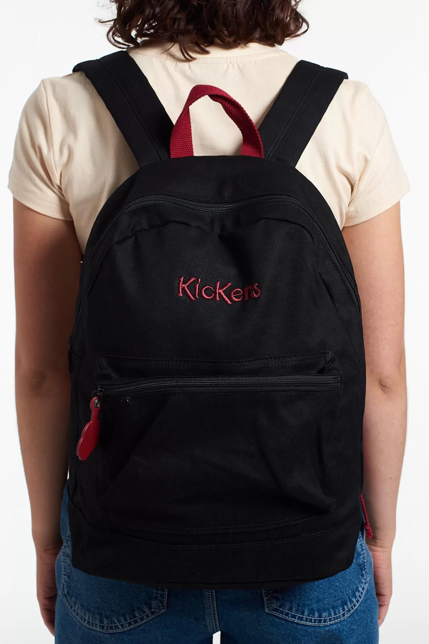 The Ragged Priest Kickers Classics True Black Backpack-Men Accessories