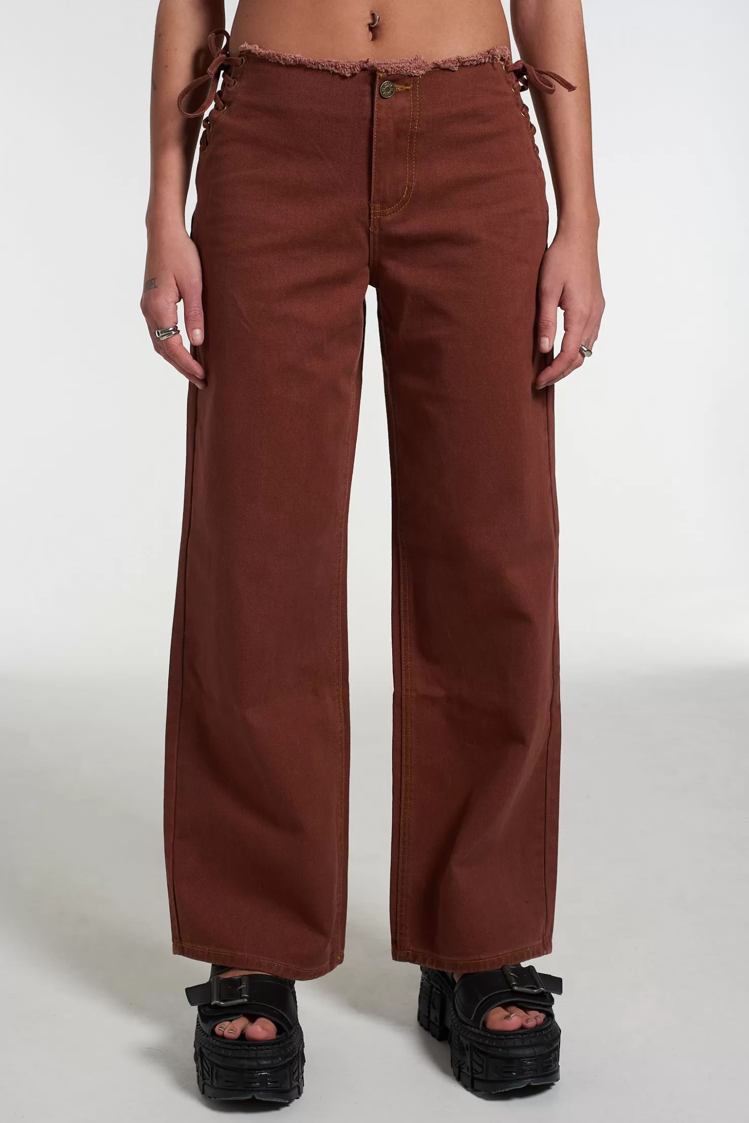 The Ragged Priest Milk It Earth Low Rise Jean-Women Jeans