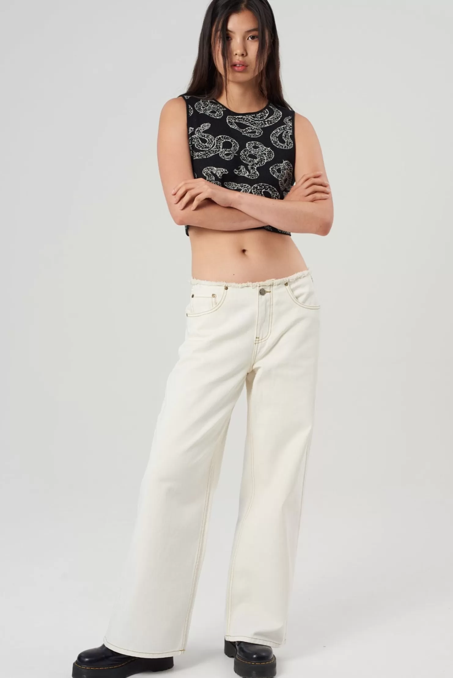 The Ragged Priest Milk It Pure Jean-Women Jeans