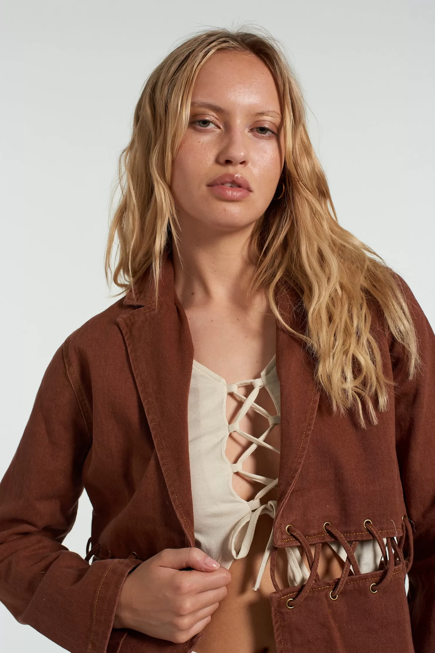 The Ragged Priest Milk It Territory Denim Jacket-Women Coats & Jackets