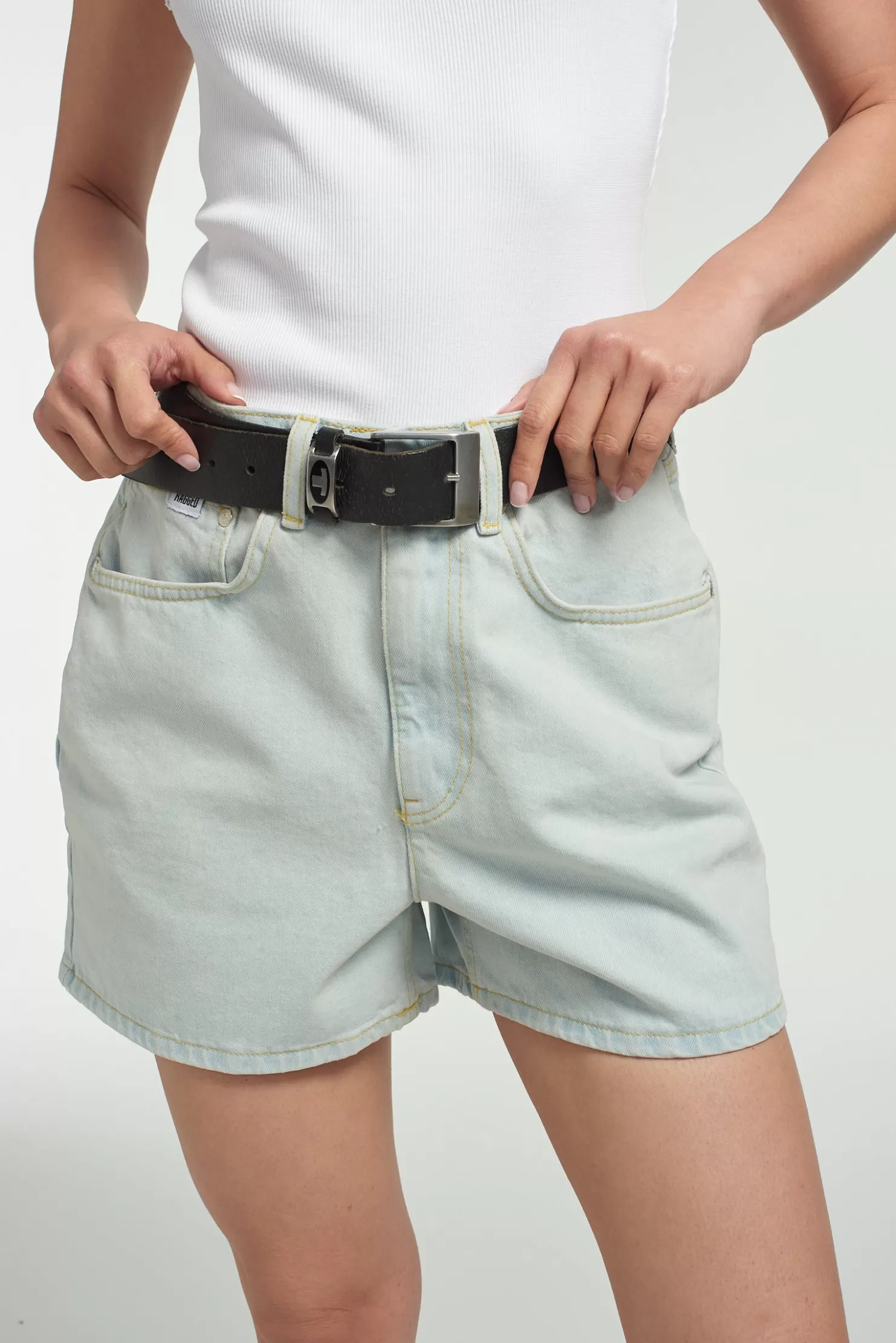 The Ragged Priest Mom Short -Women Skirts & Shorts