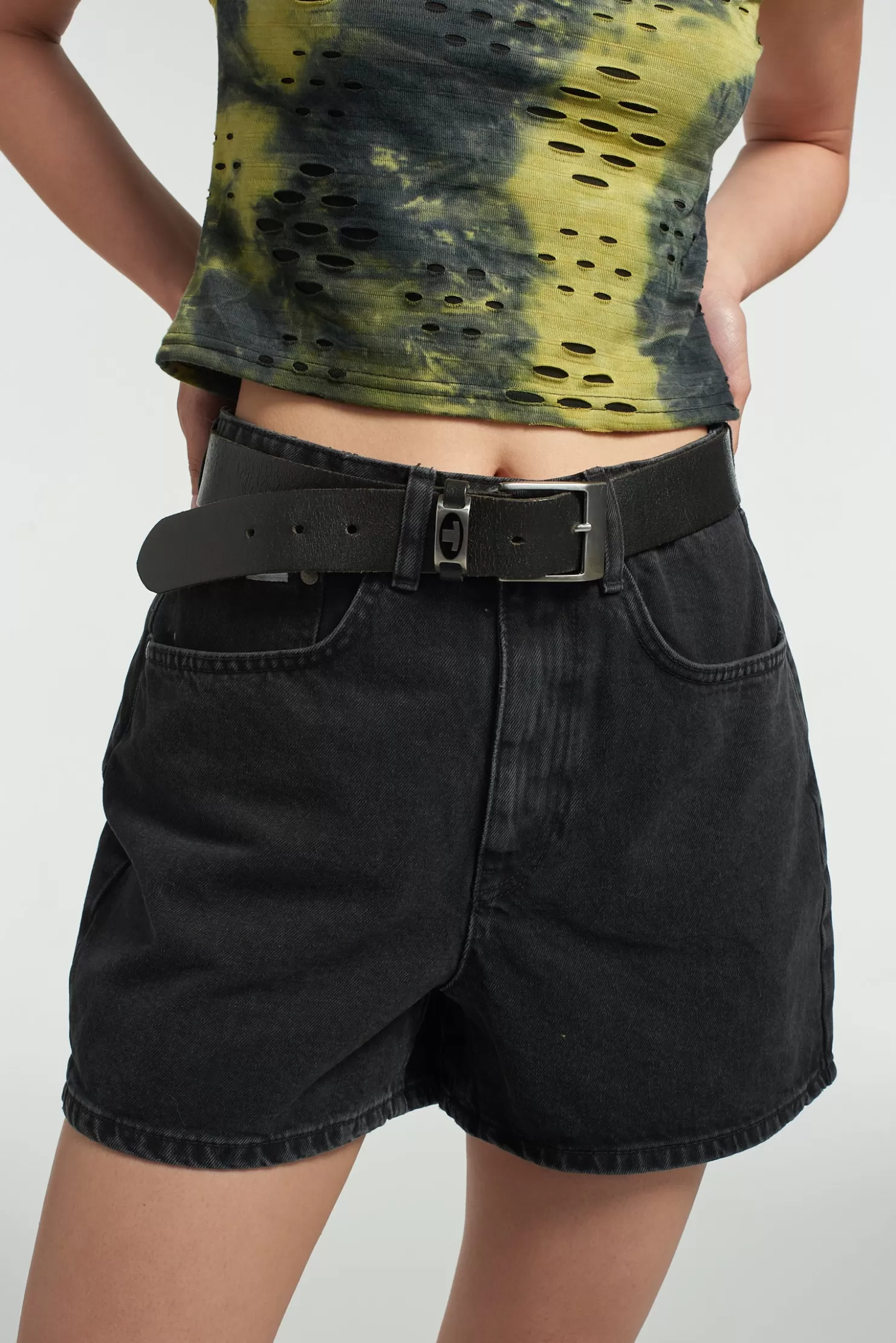 The Ragged Priest Mom Short -Women Skirts & Shorts