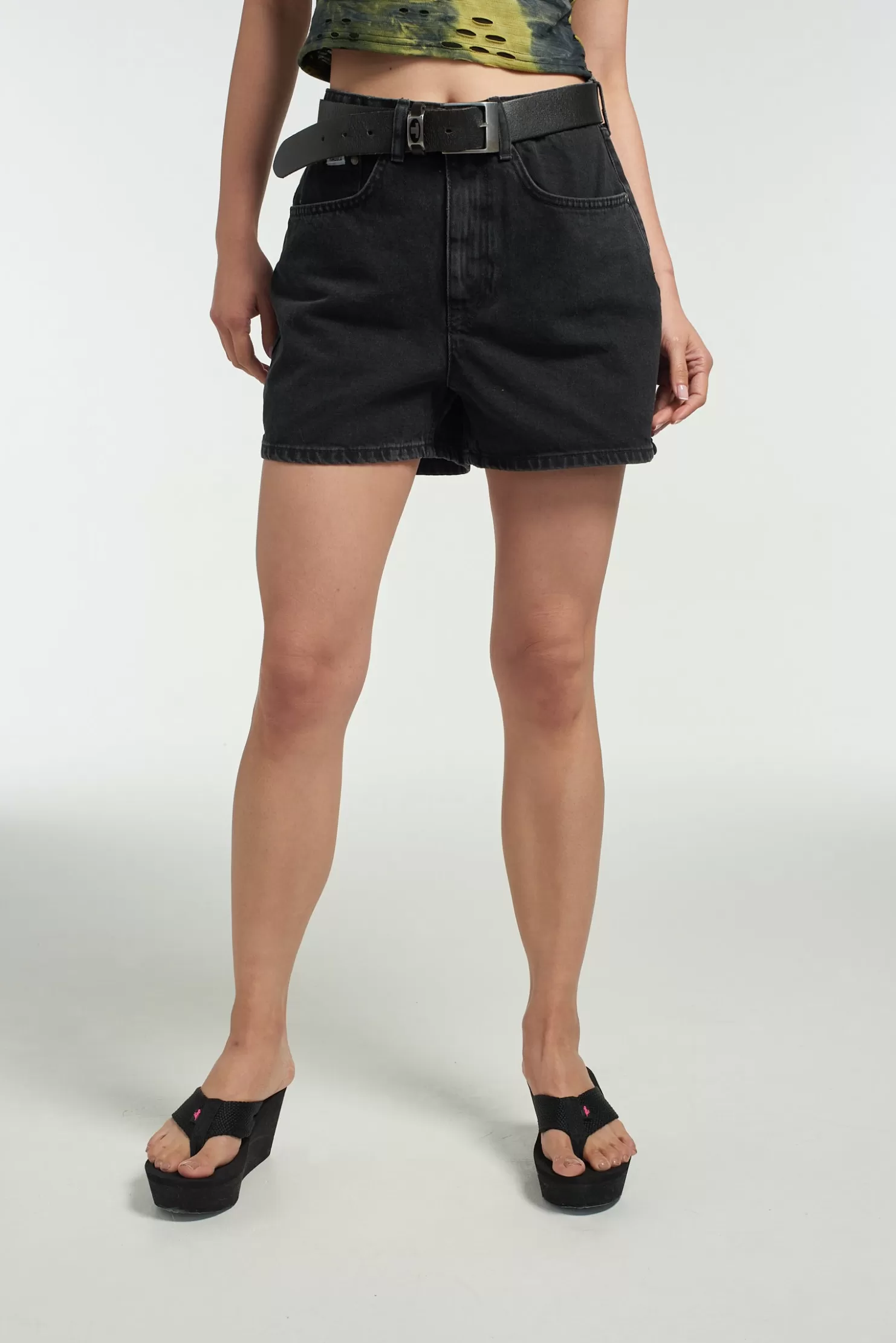 The Ragged Priest Mom Short -Women Skirts & Shorts