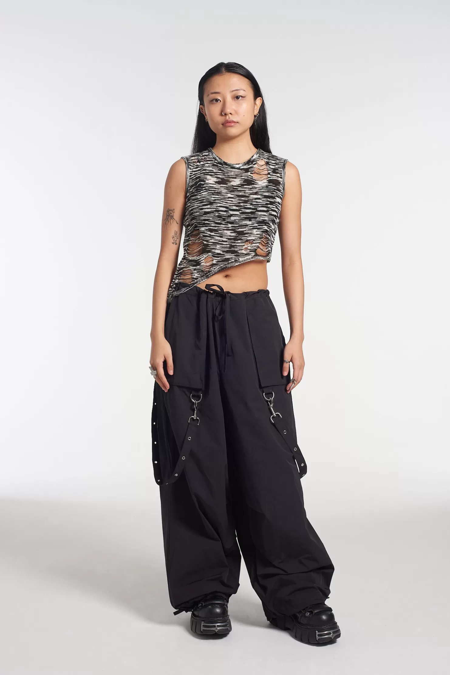 The Ragged Priest Mona Asymmetric Top-Women T-Shirts & Tops