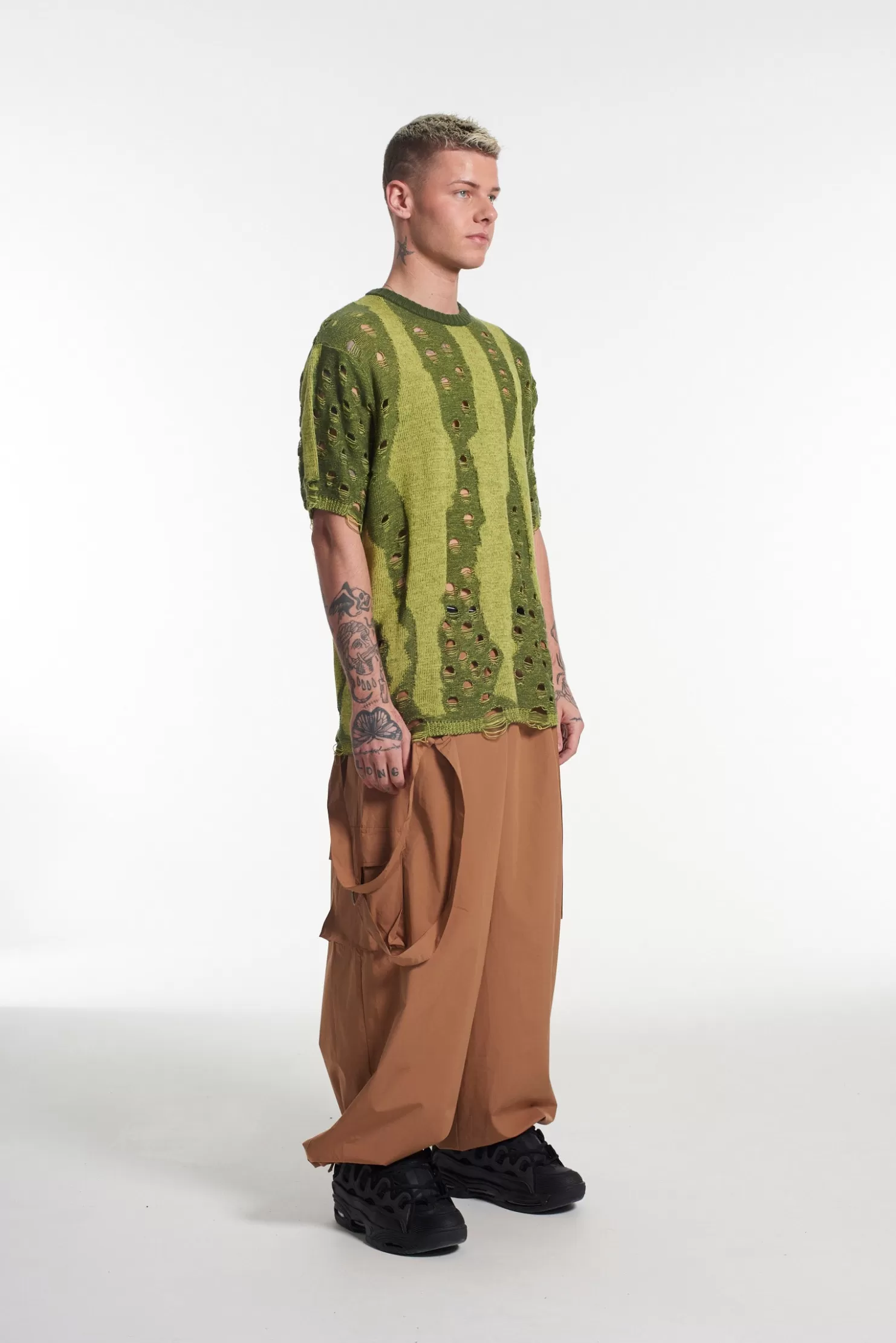 The Ragged Priest Mutant Knit Tee-Men Knitwear, Sweatshirts & Hoodies