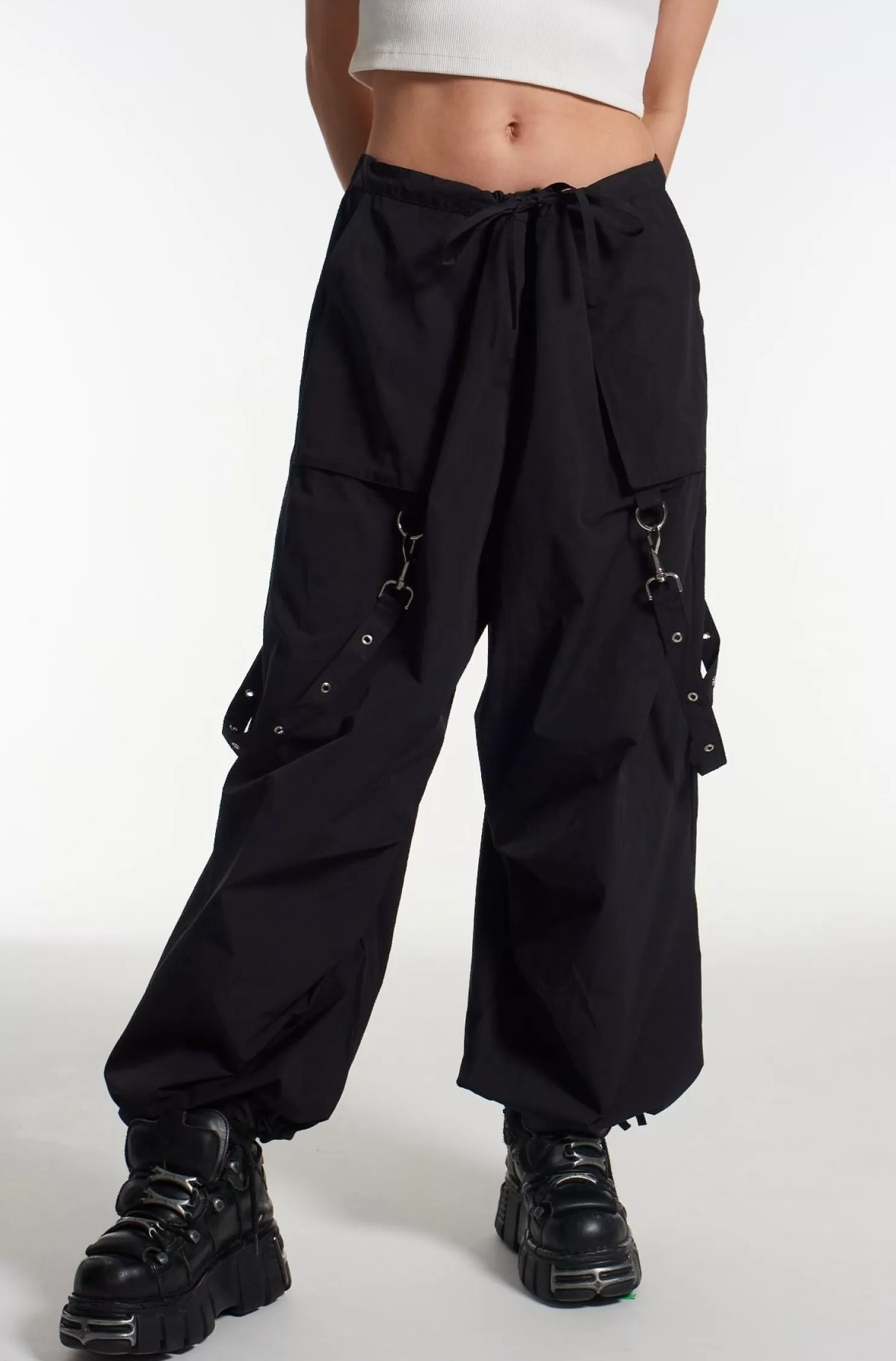The Ragged Priest Nomad Parachute Pants-Women Trousers