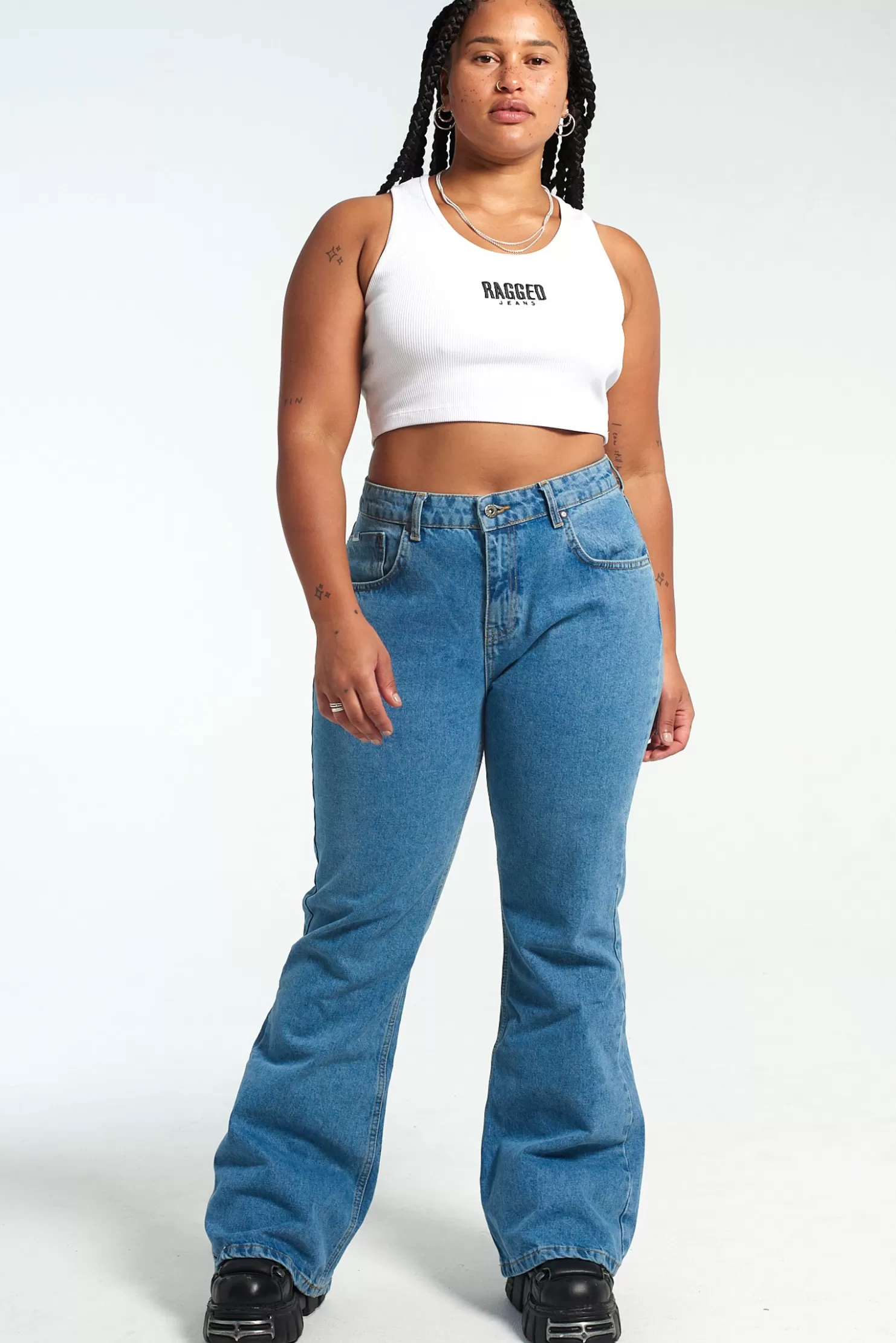The Ragged Priest Organic Boot Cut Dakota Jean -Women Jeans