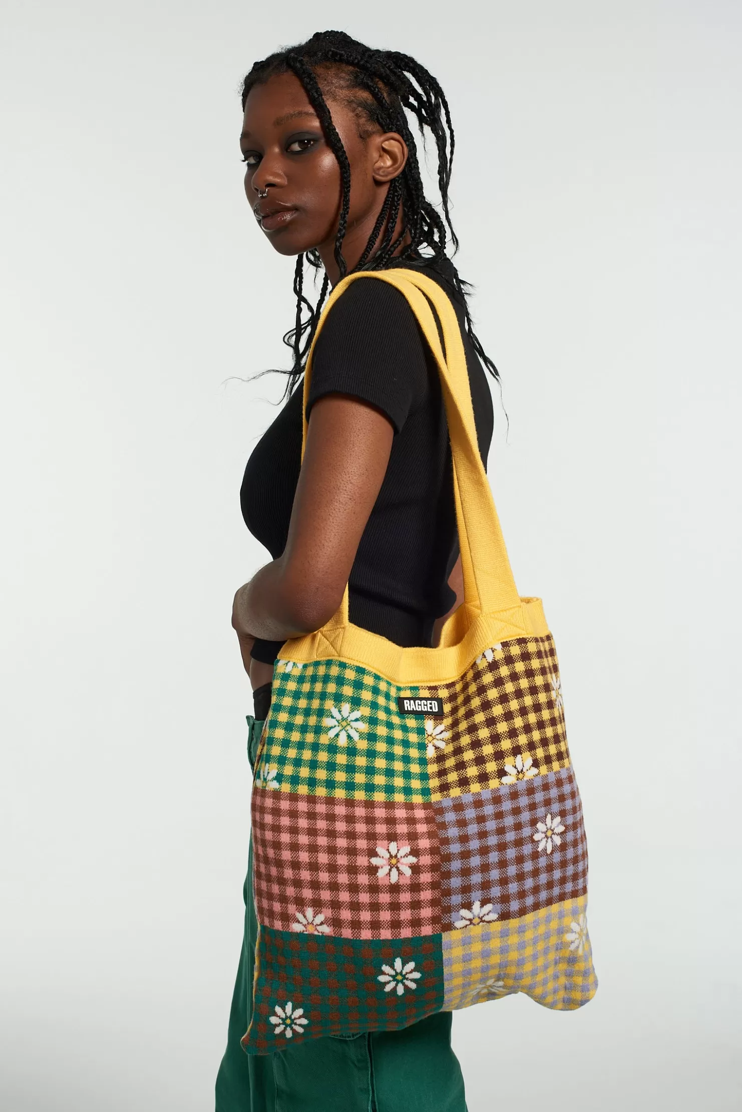 The Ragged Priest Peaceful Tote Bag-Women Accessories