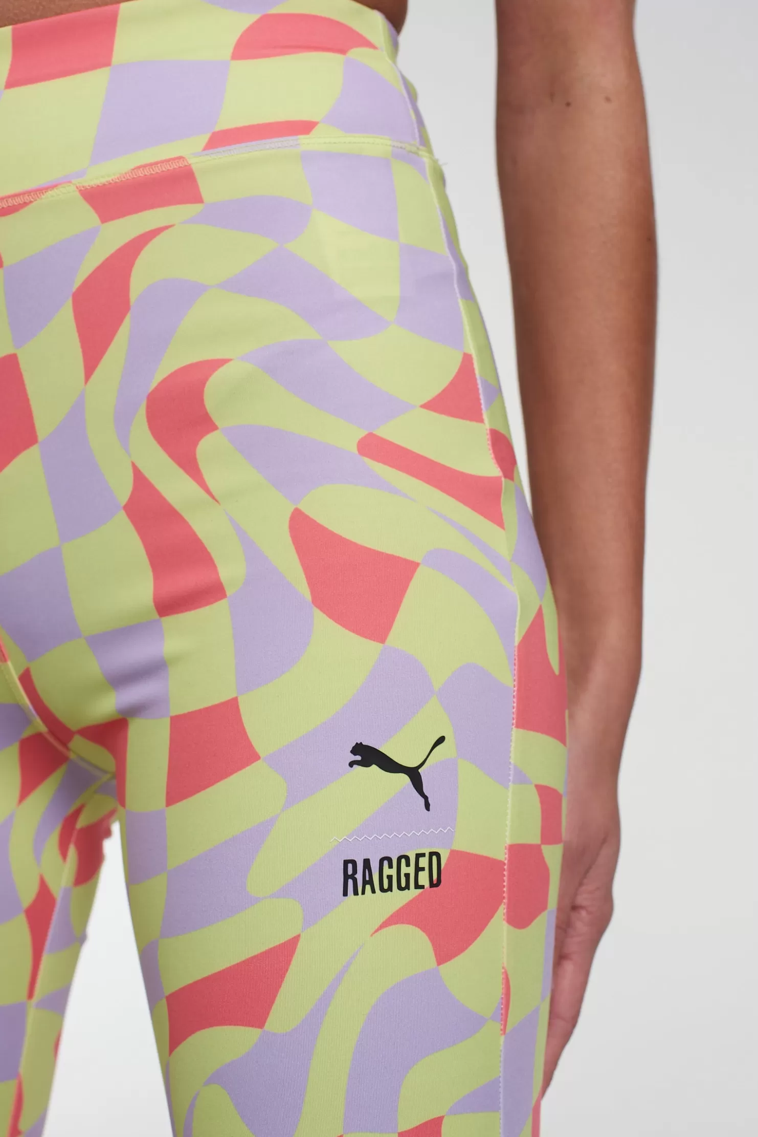 The Ragged Priest Puma X All Over Print Flared Pant-Women Trousers