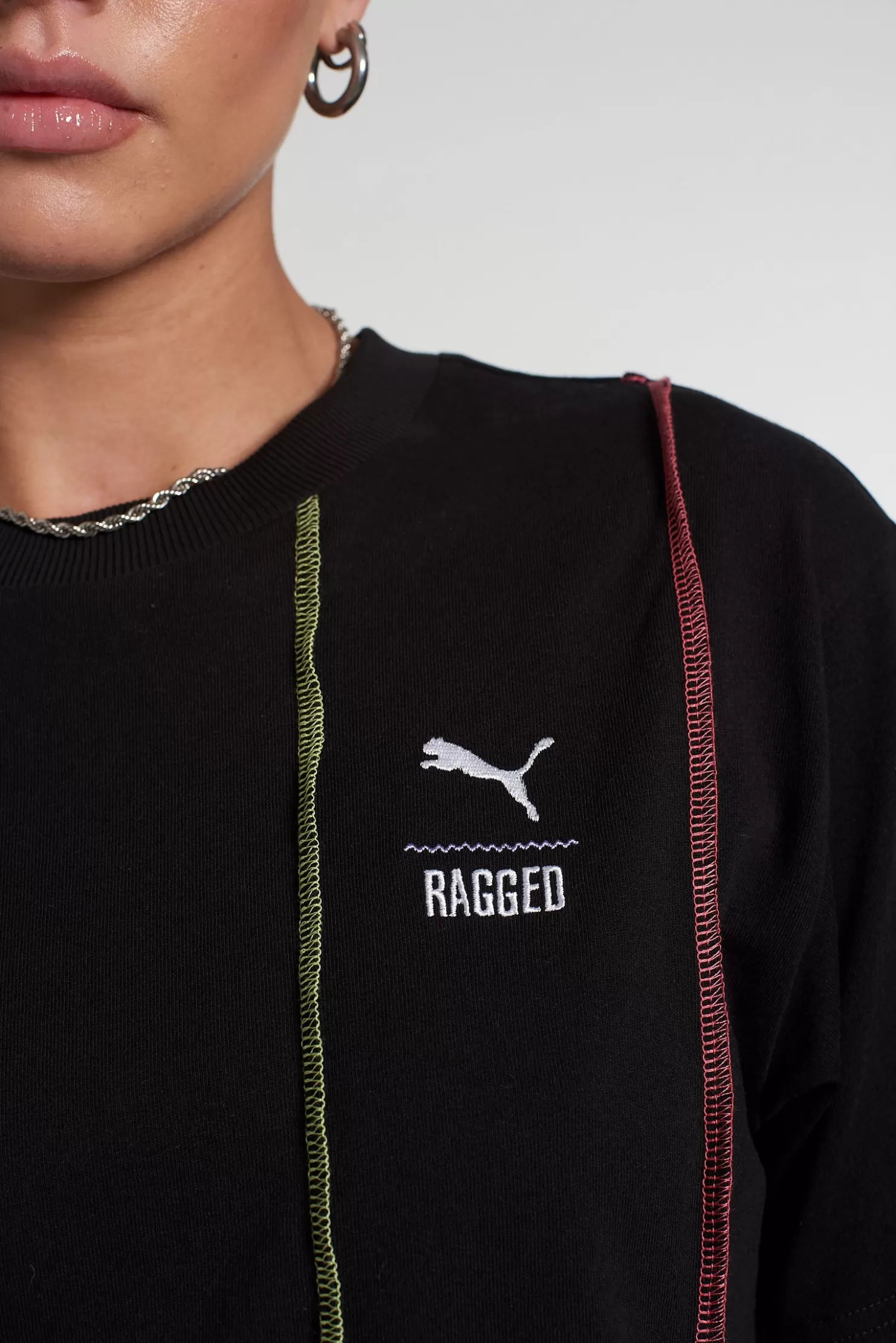 The Ragged Priest Puma X jersey Tee-Women T-Shirts & Tops
