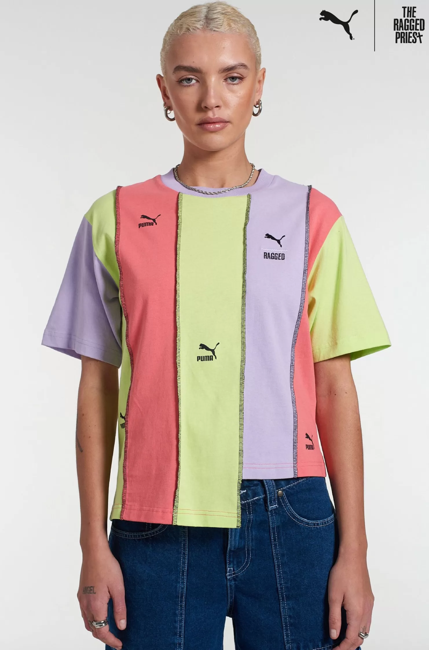 The Ragged Priest Puma X jersey Top-Women T-Shirts & Tops