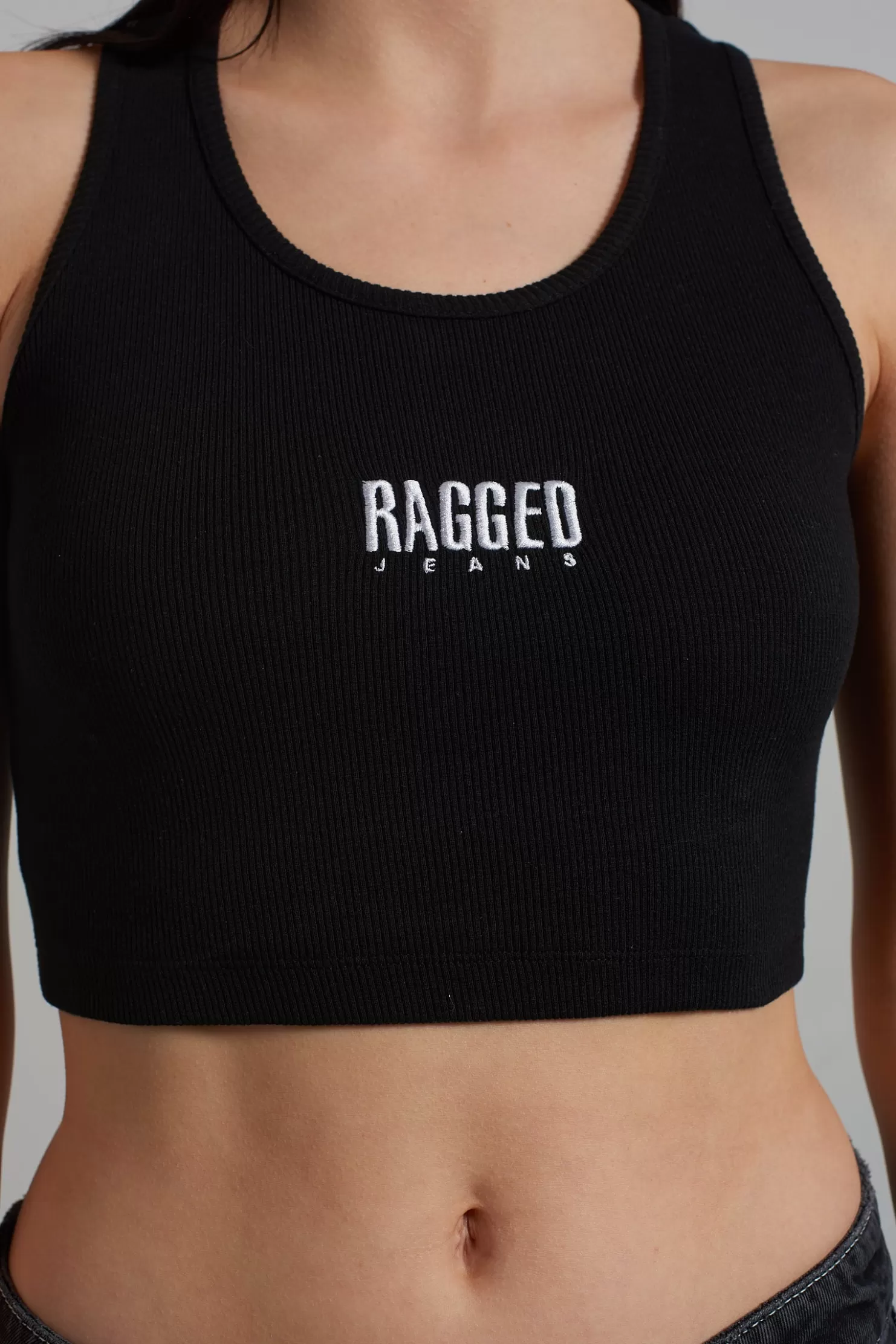 The Ragged Priest Raggedribbed Vest-Women T-Shirts & Tops