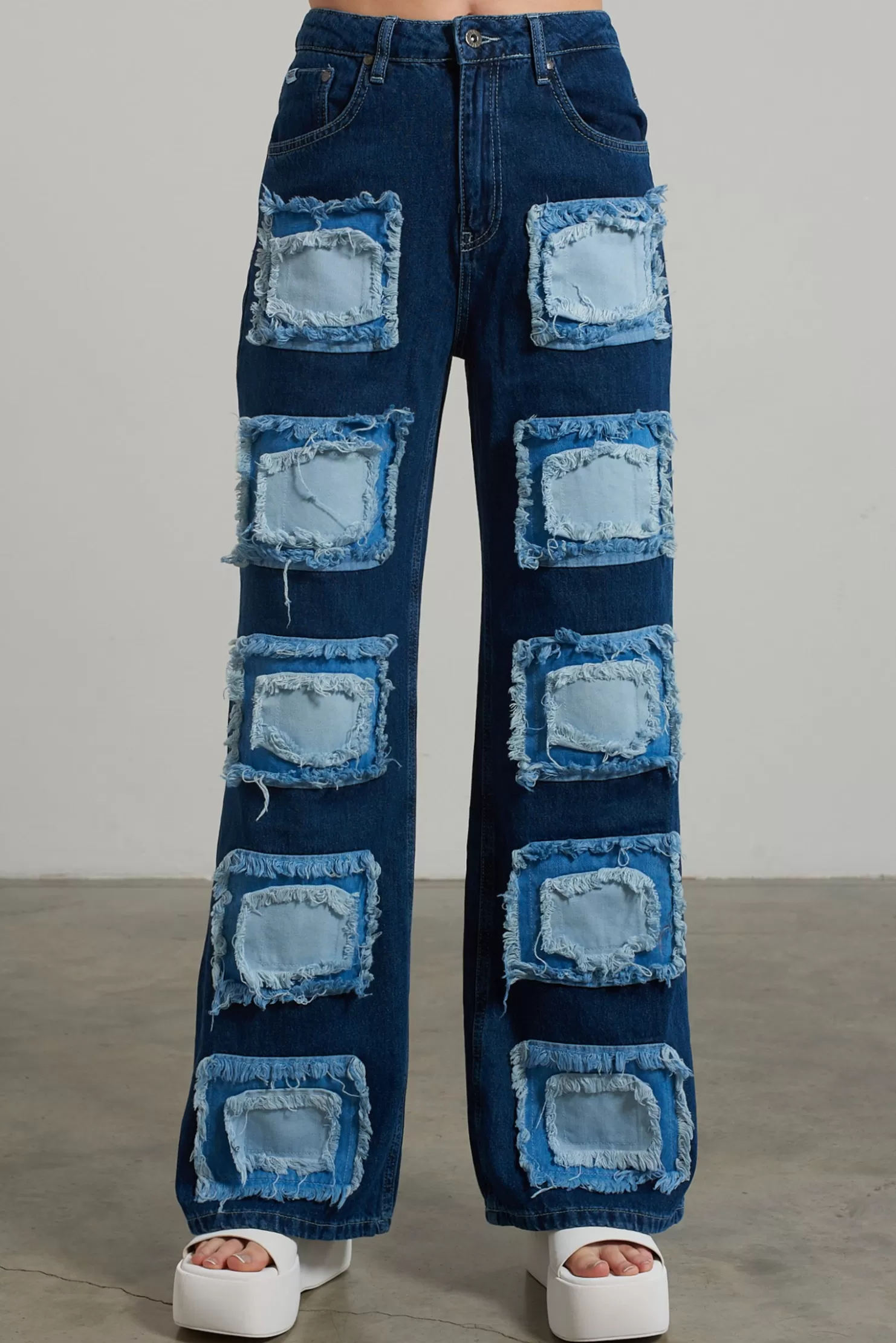 The Ragged Priest Rubic Baggy Jean -Women Jeans