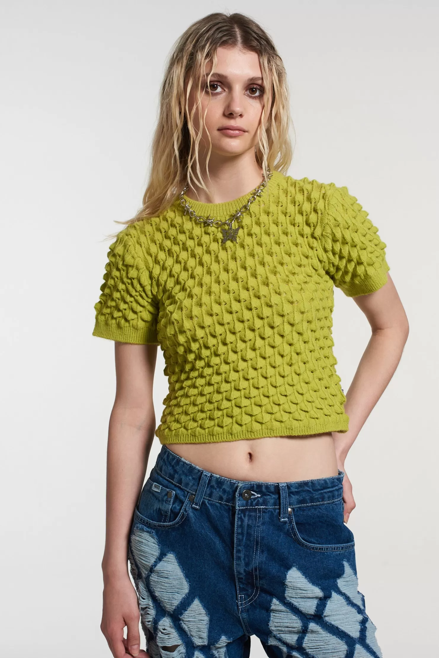 The Ragged Priest Sage Knit Tee-Women T-Shirts & Tops