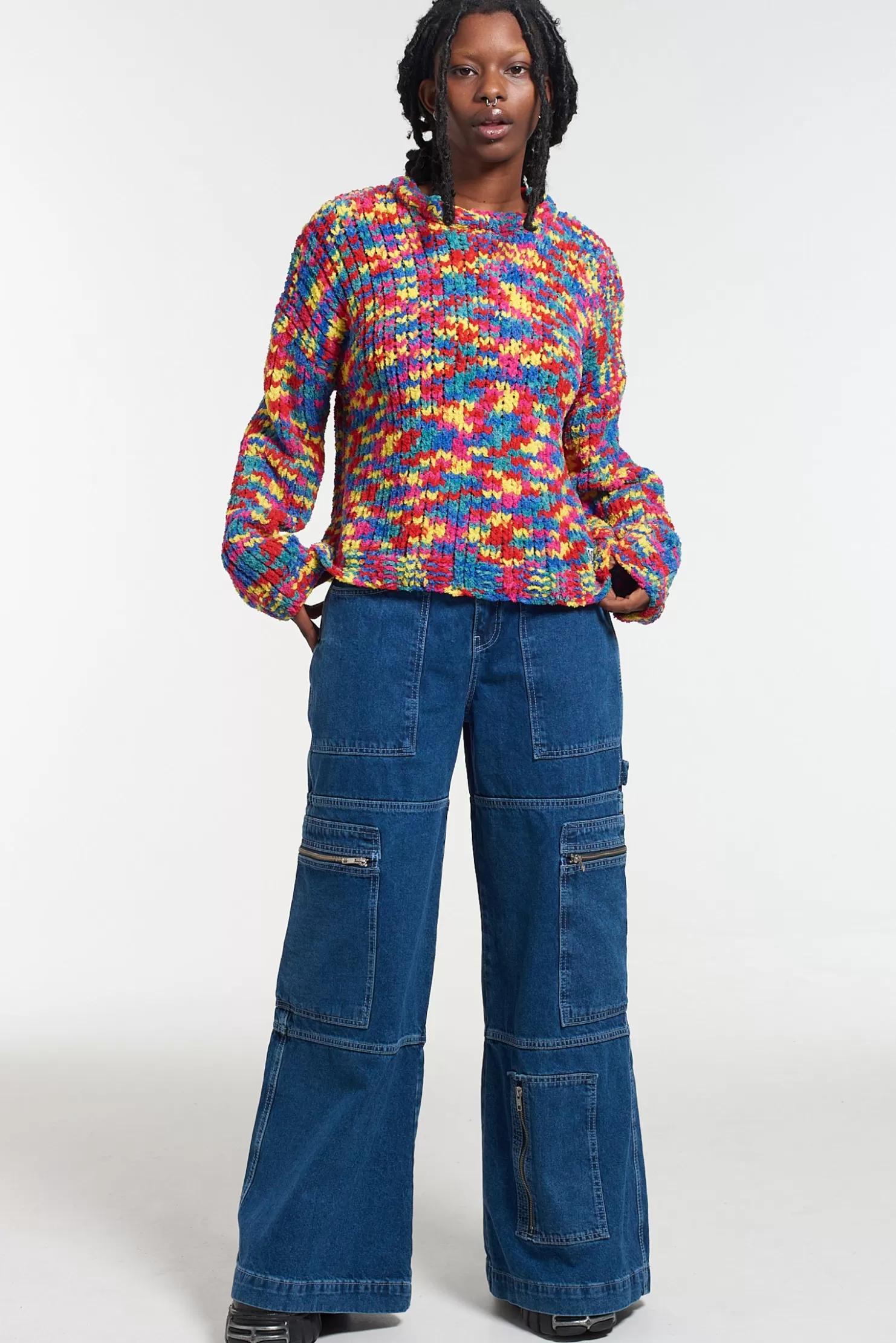The Ragged Priest Scamp Knit-Women Knitwear & Sweats