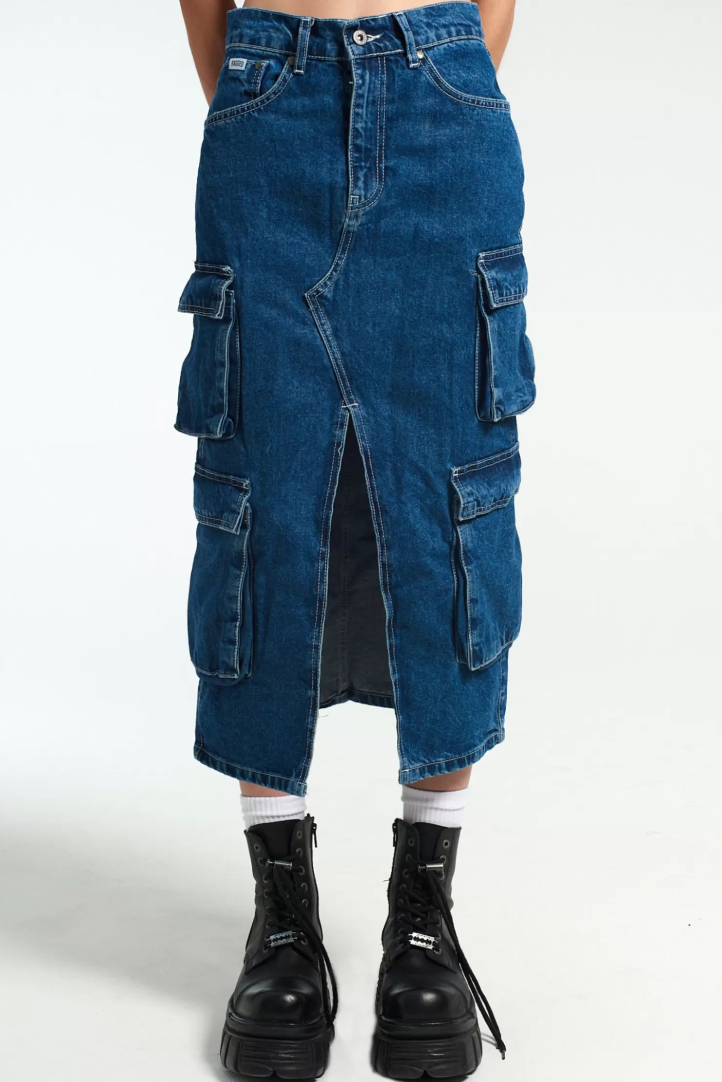 The Ragged Priest Soda Combat Skirt - -Women Skirts & Shorts