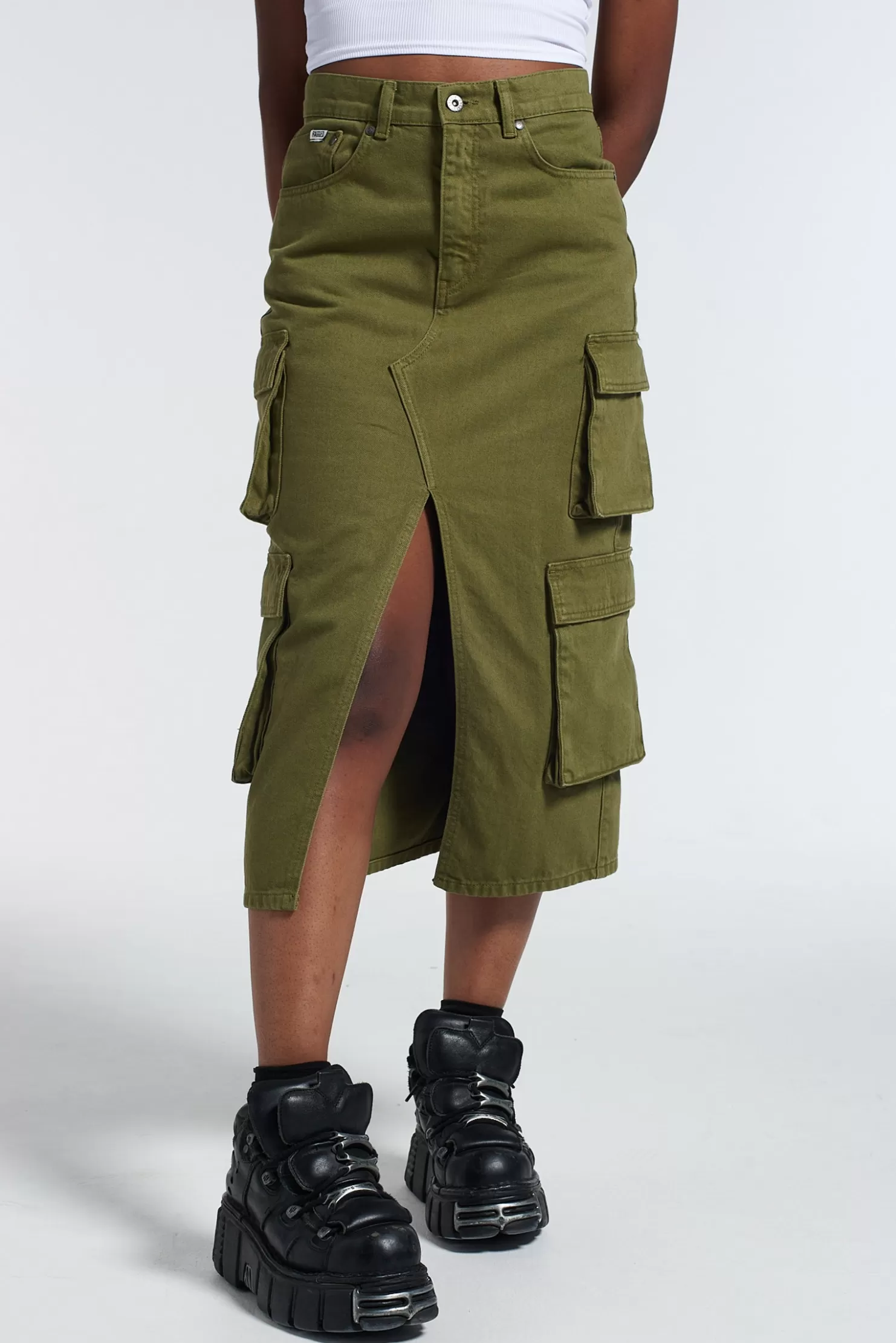 The Ragged Priest Soda Combat Skirt - -Women Skirts & Shorts