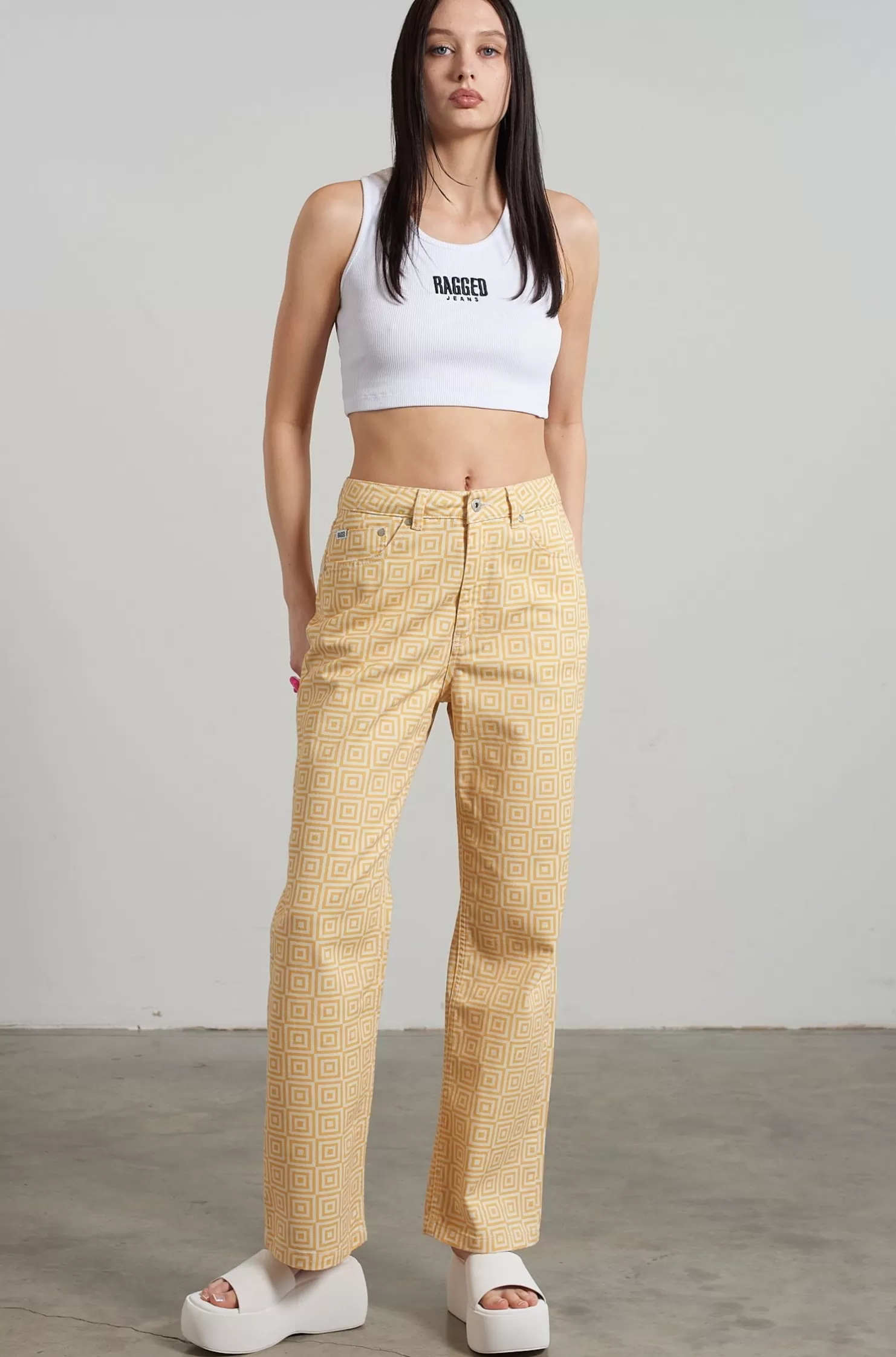 The Ragged Priest Solar Dad Jean-Women Jeans
