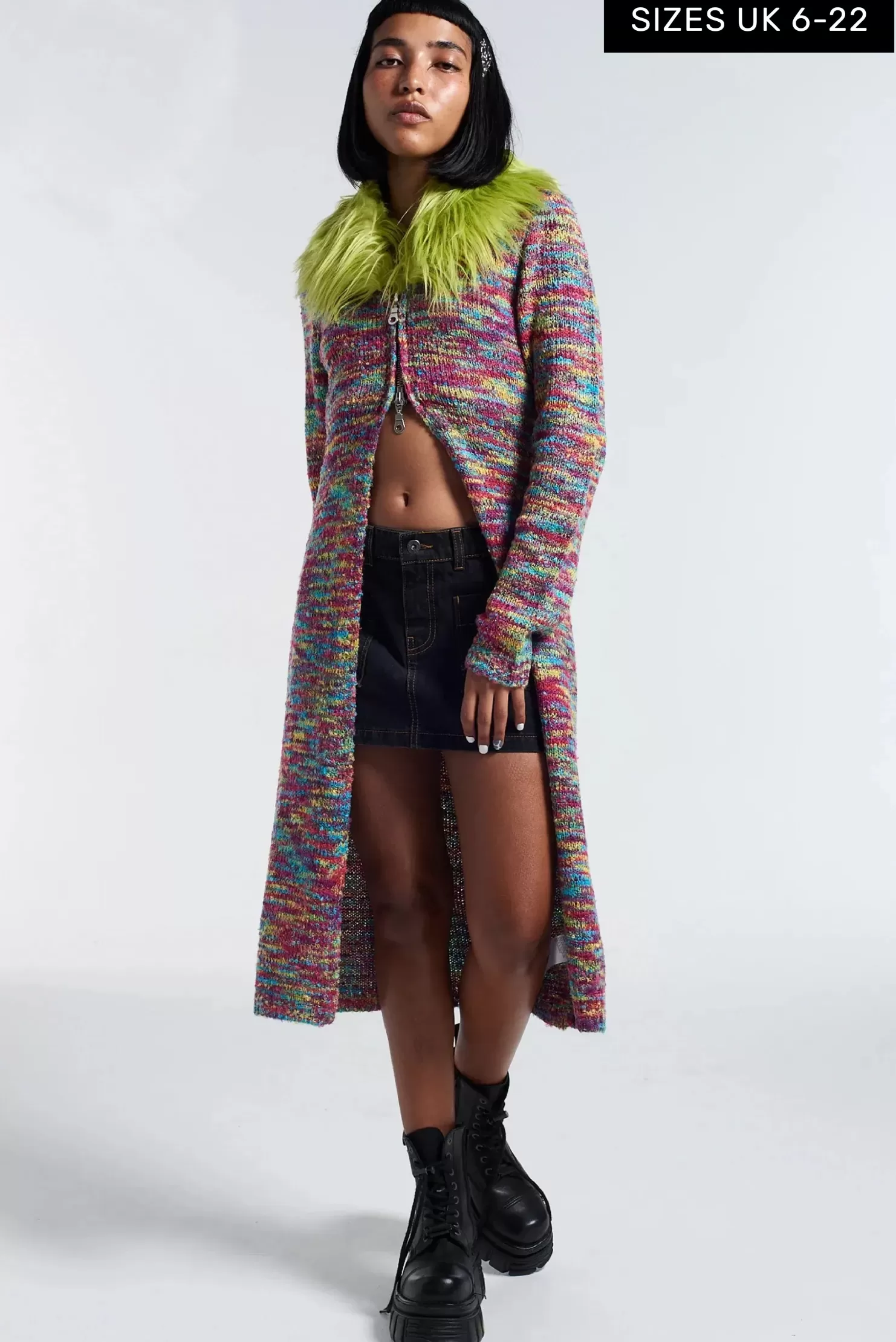 The Ragged Priest Spacedye Generation Cardigan-Women Coats & Jackets