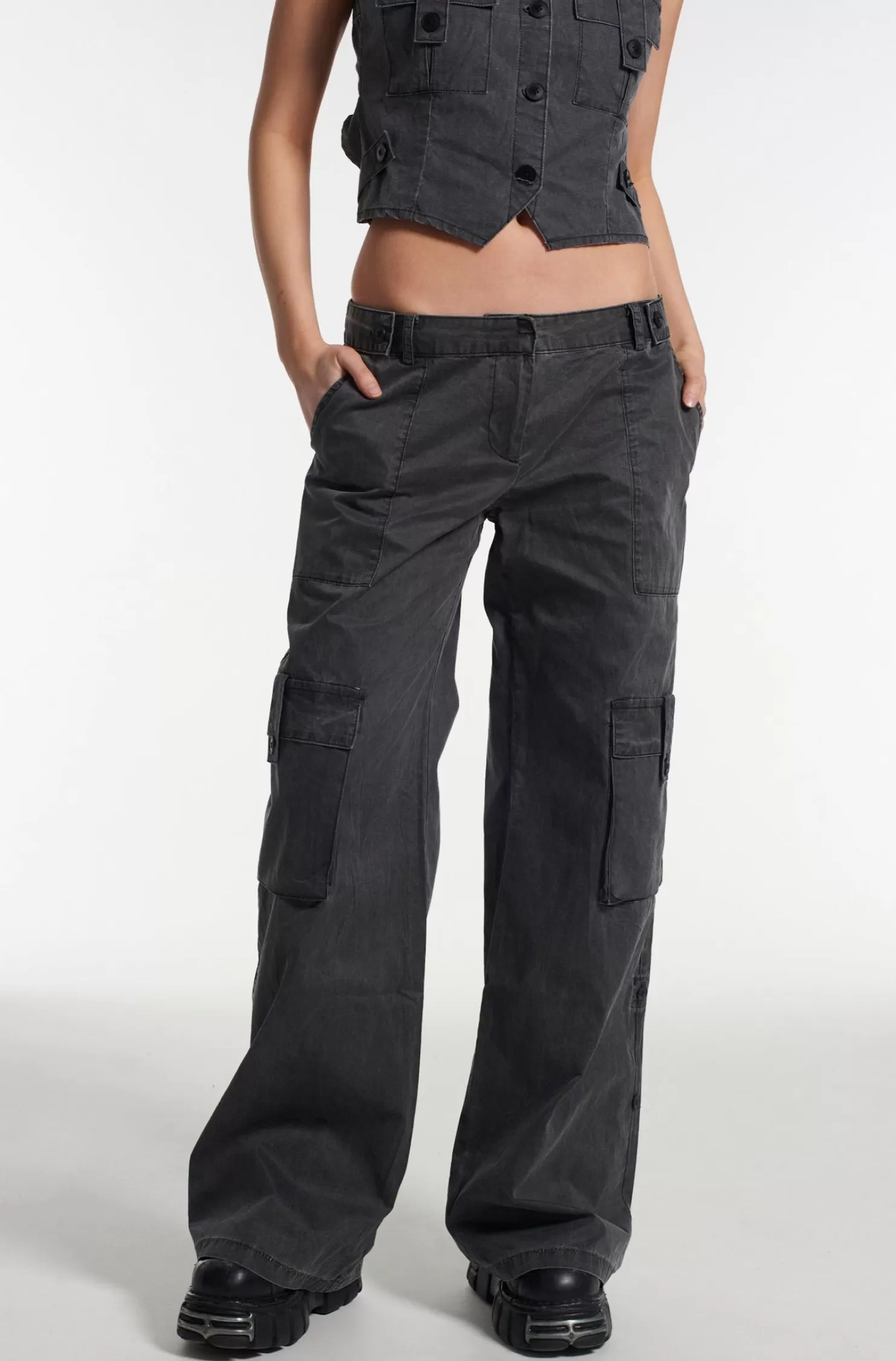 The Ragged Priest Stomper Drill Pant-Women Trousers