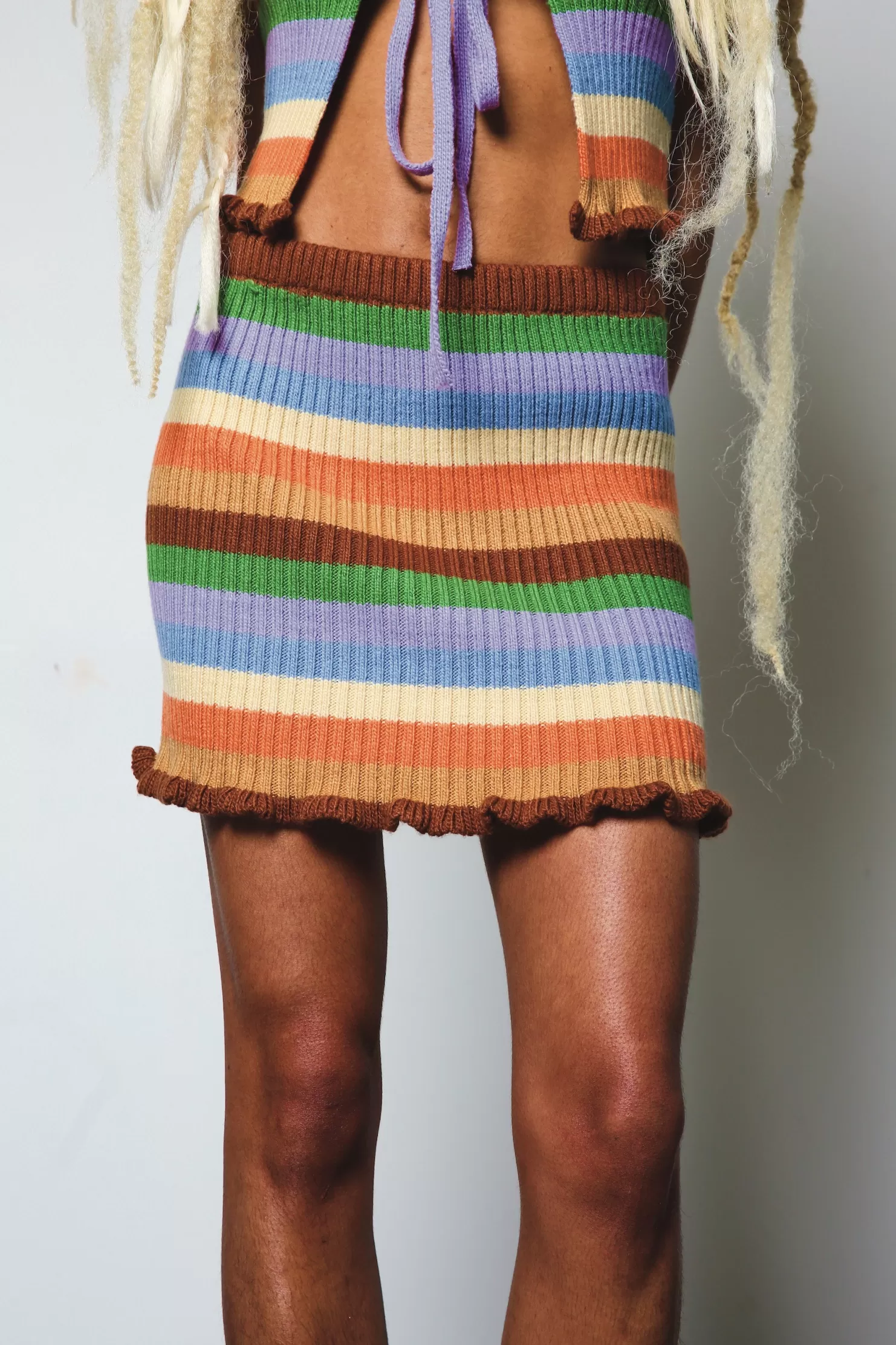 The Ragged Priest Sunrise Mini Skirt-Women Skirts & Shorts
